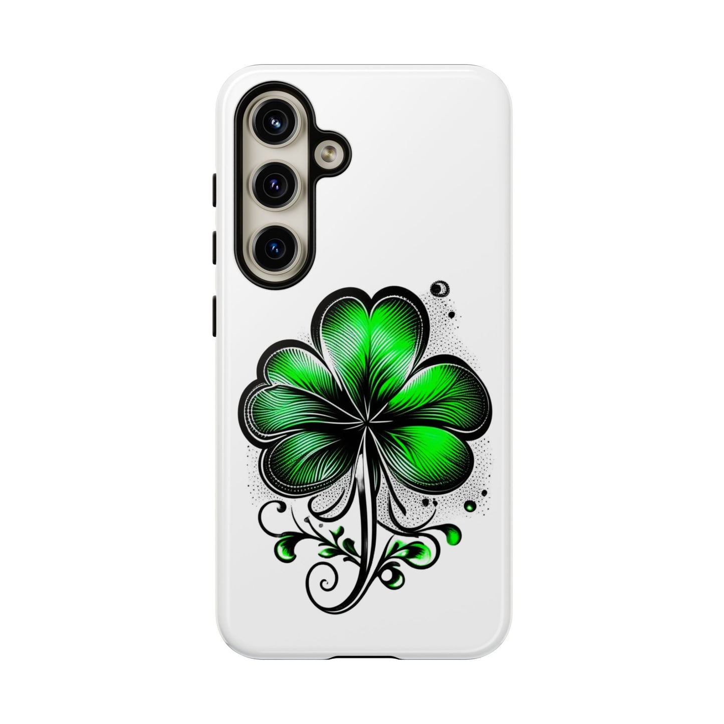 St. Patrick's Day Shamrock Phone Case - Tough & Stylish