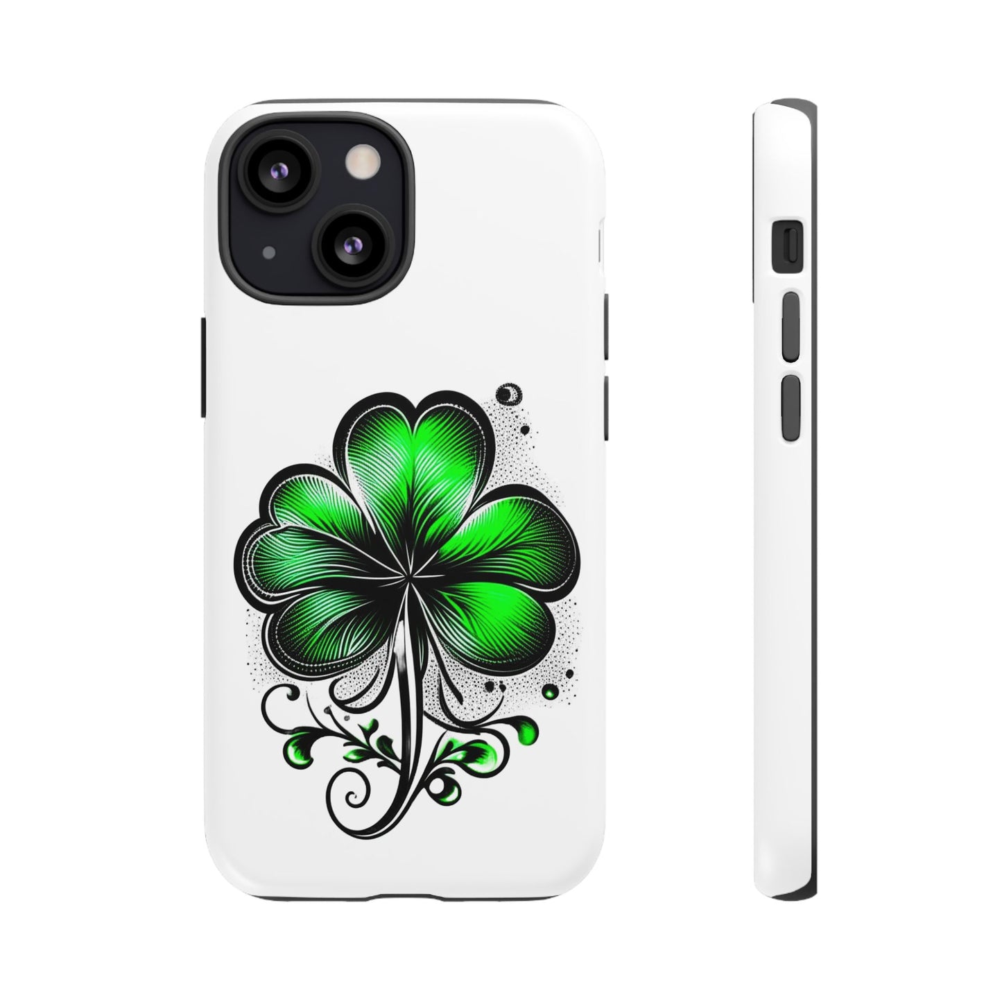 St. Patrick's Day Shamrock Phone Case - Tough & Stylish