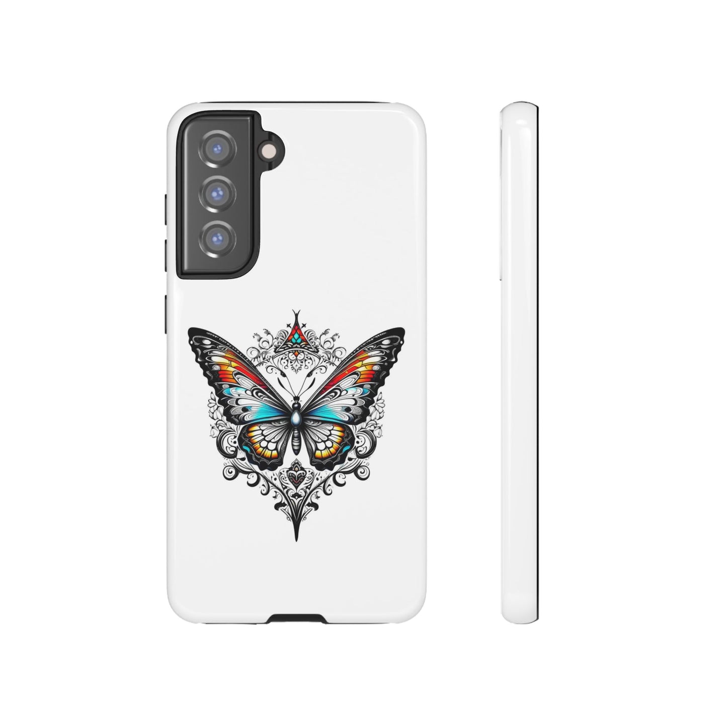 Butterfly Tough Case - Stylish Phone Protection