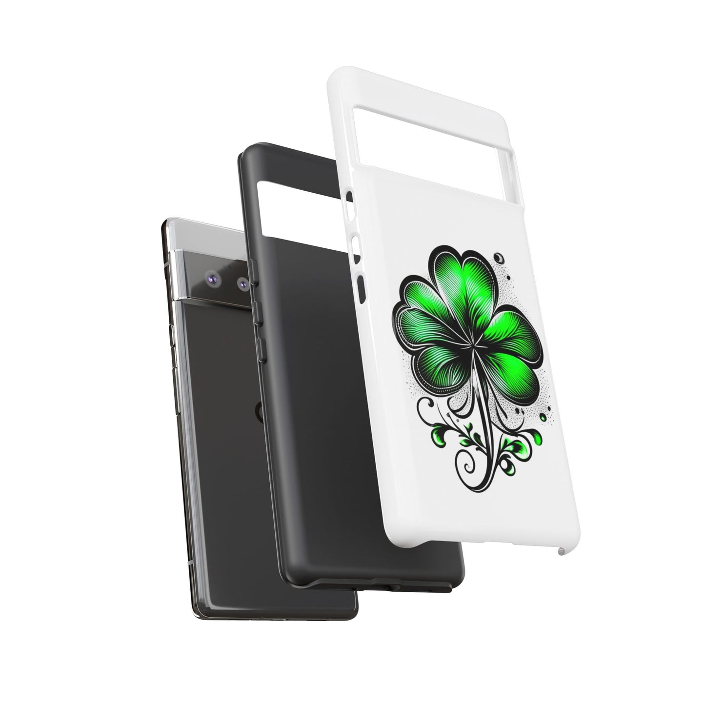 St. Patrick's Day Shamrock Phone Case - Tough & Stylish
