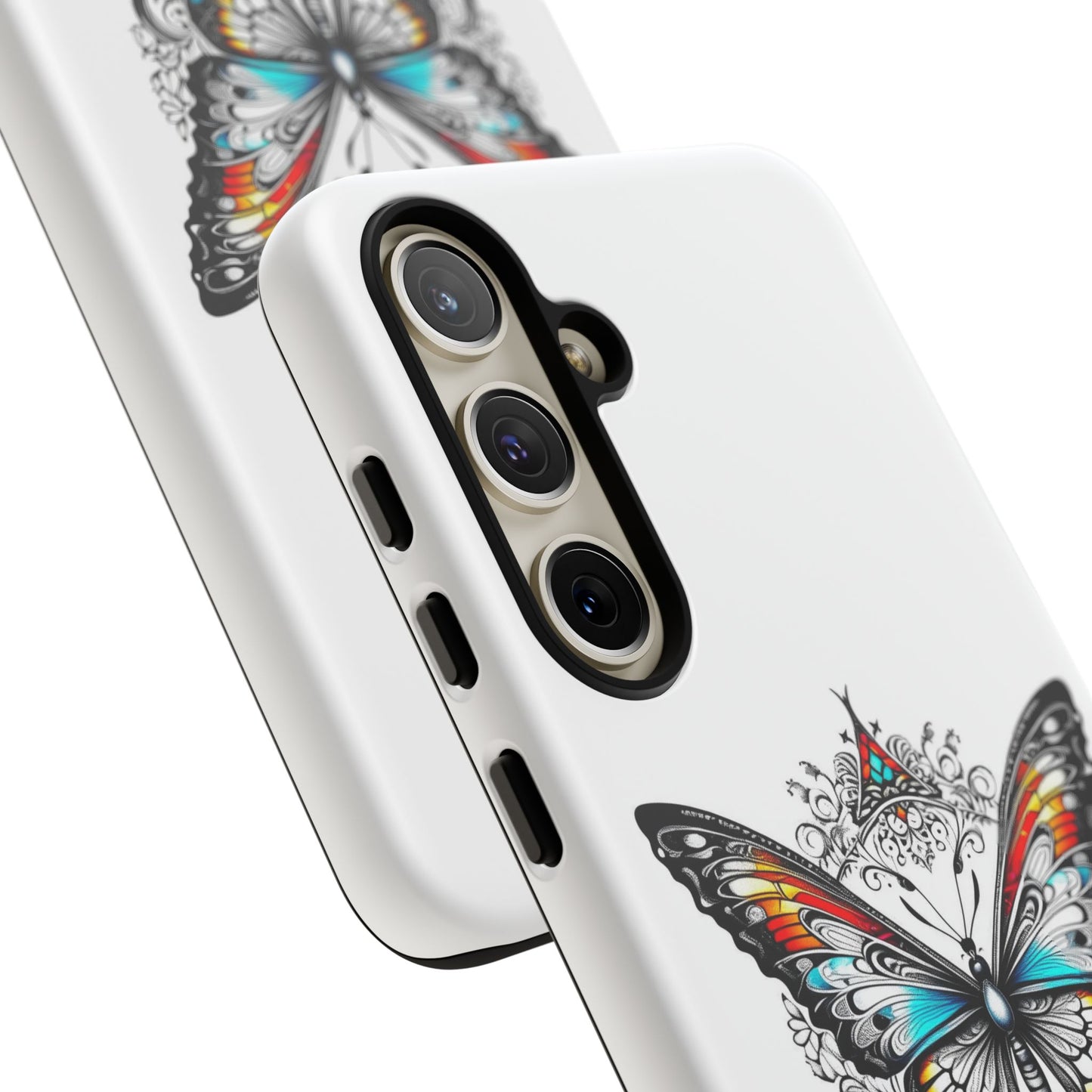 Butterfly Tough Case - Stylish Phone Protection