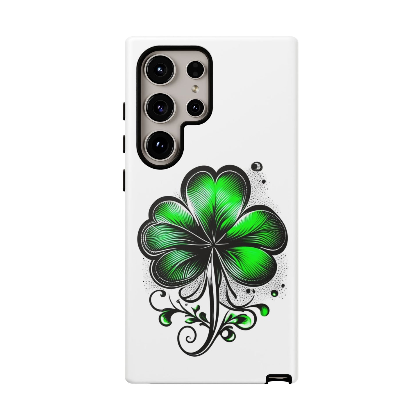 St. Patrick's Day Shamrock Phone Case - Tough & Stylish