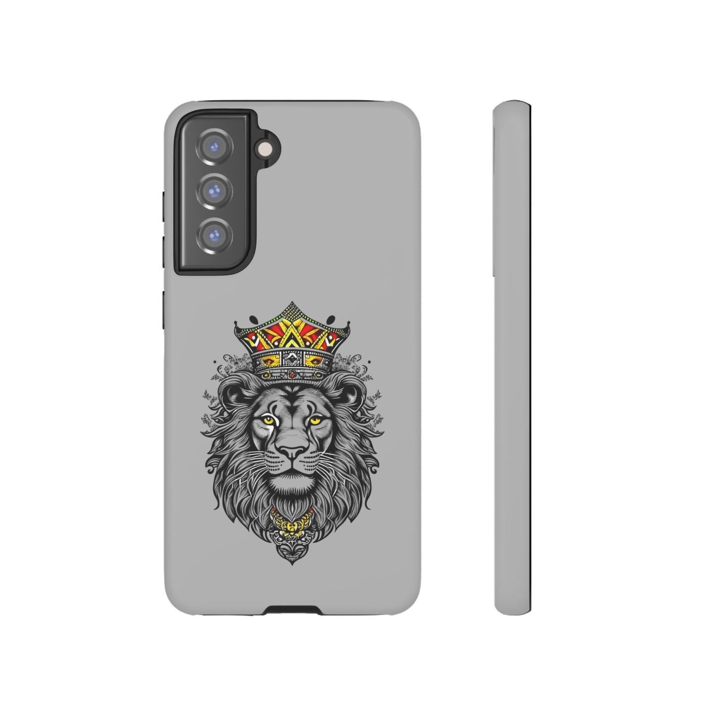 Lion King Phone Case - Tough Cases with Royal Crown Design