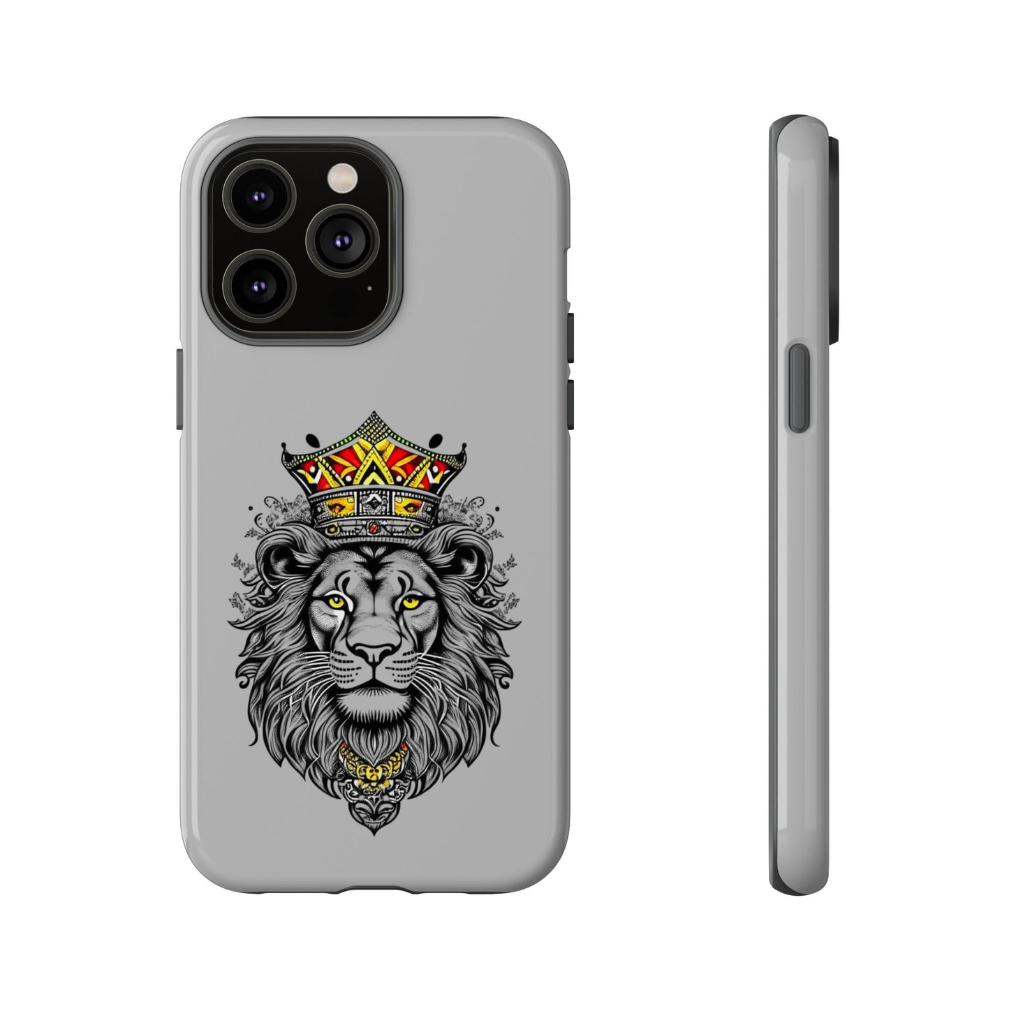 Lion King Phone Case - Tough Cases with Royal Crown Design