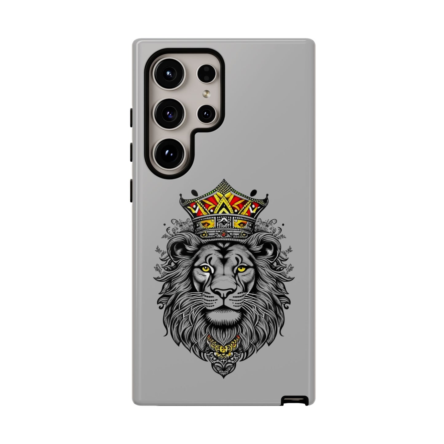 Lion King Phone Case - Tough Cases with Royal Crown Design