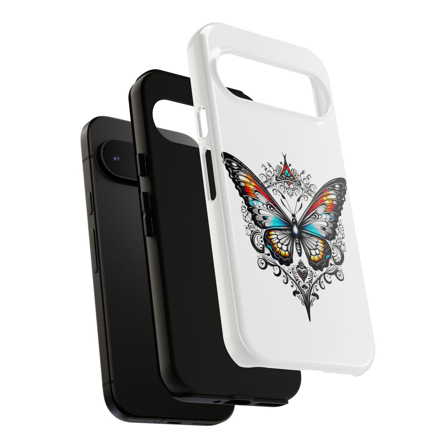 Butterfly Tough Case - Stylish Phone Protection