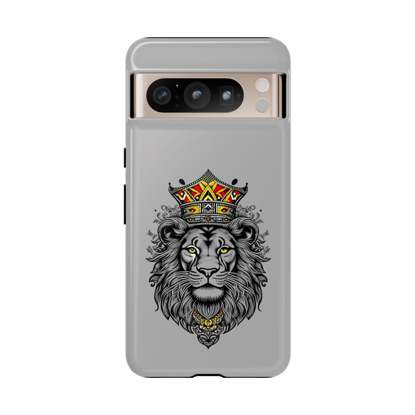 Lion King Phone Case - Tough Cases with Royal Crown Design