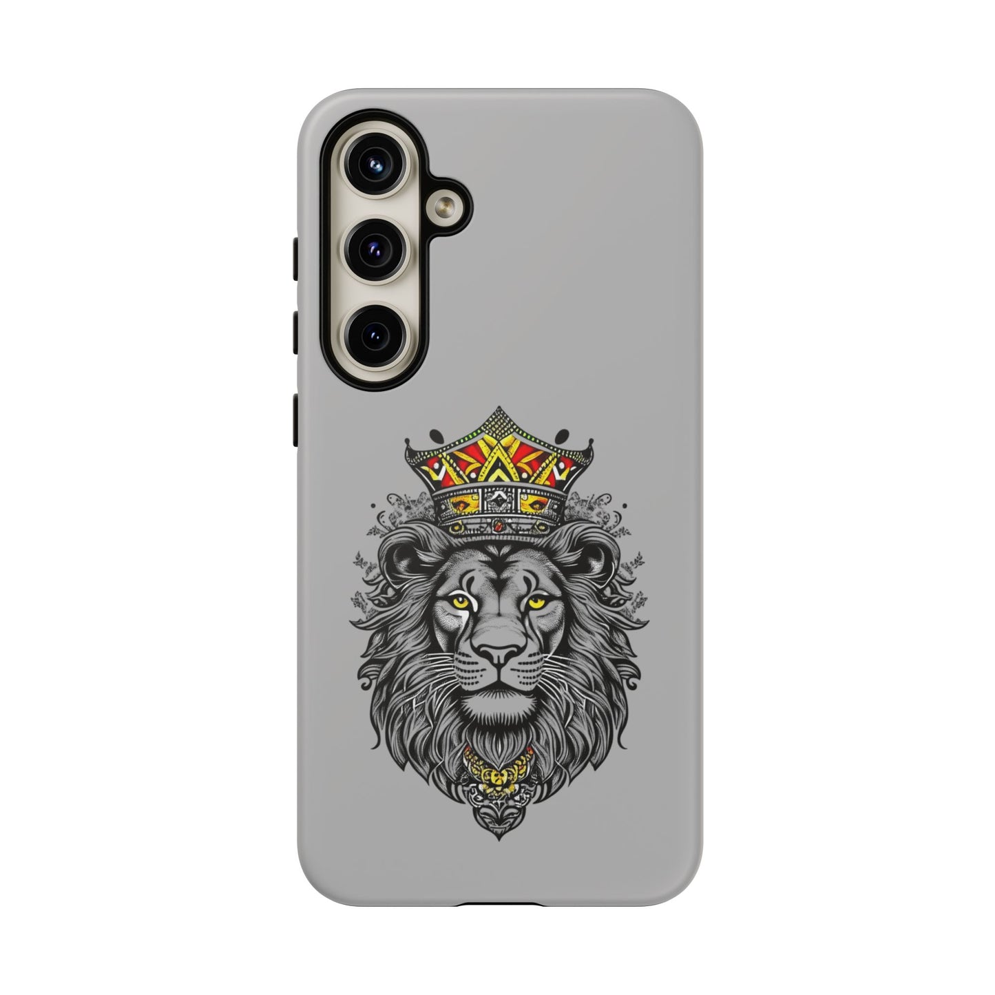 Lion King Phone Case - Tough Cases with Royal Crown Design