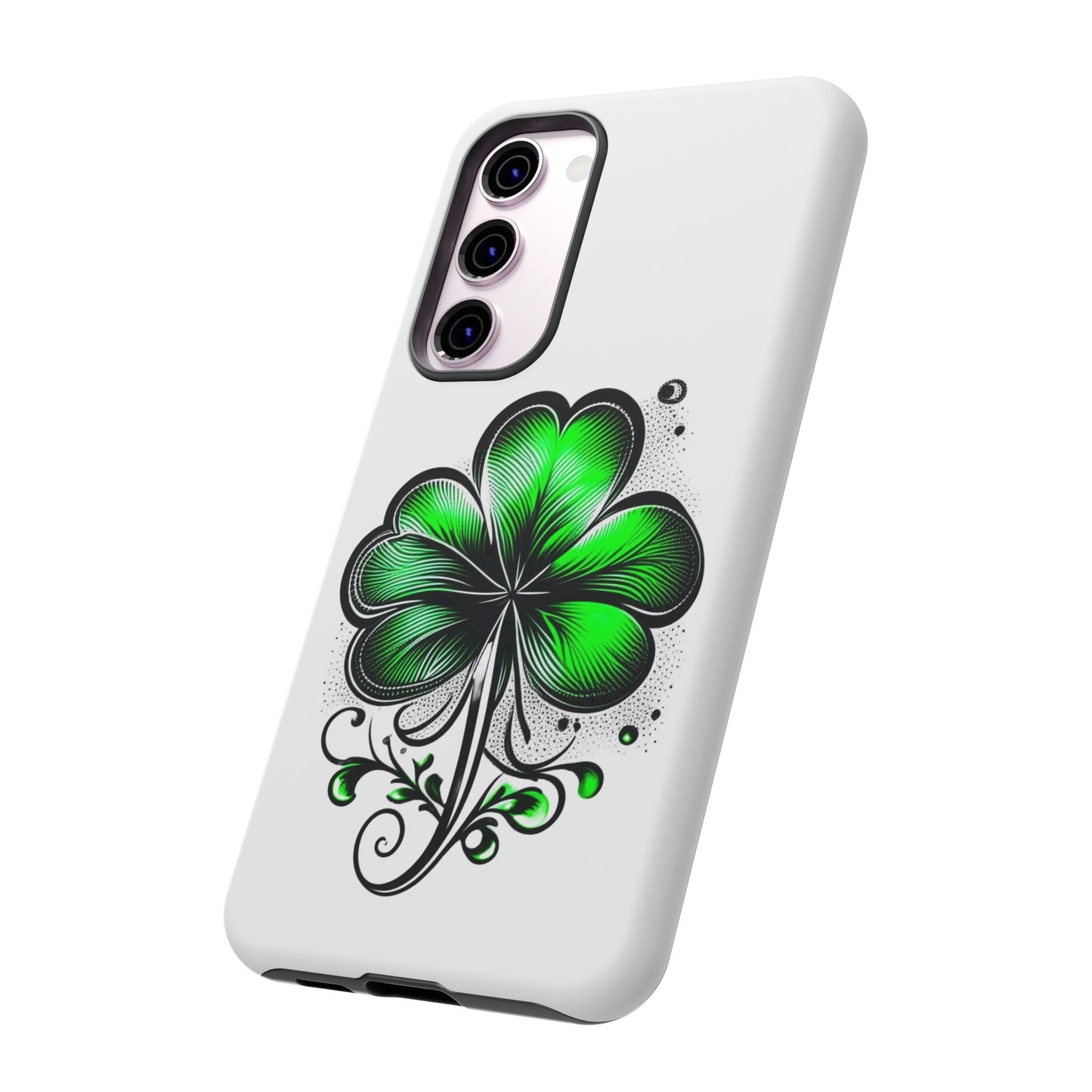 St. Patrick's Day Shamrock Phone Case - Tough & Stylish