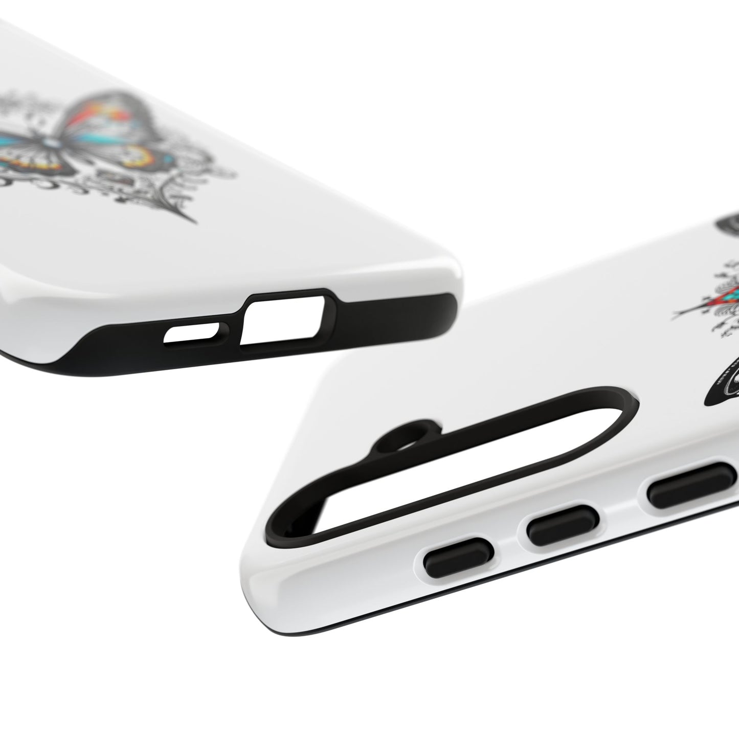 Butterfly Tough Case - Stylish Phone Protection