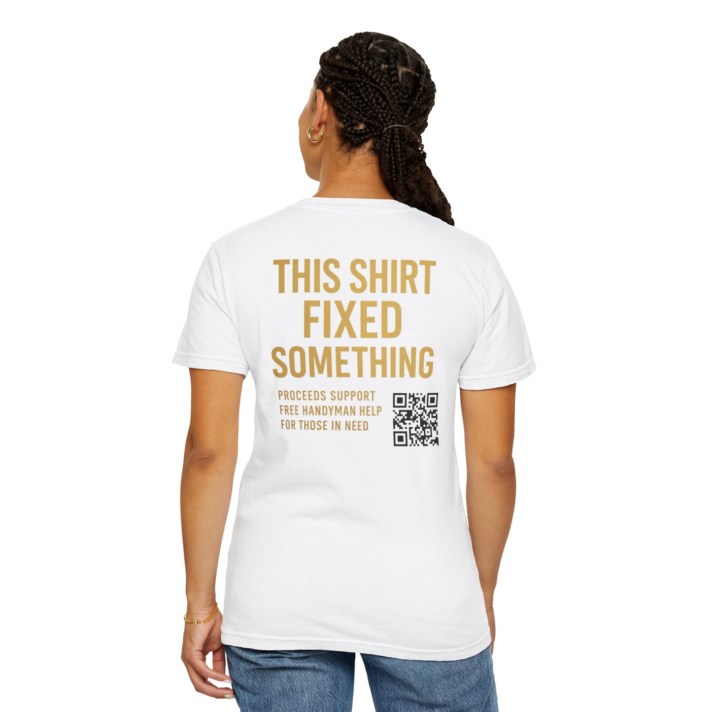 Supportive Handyman T-Shirt - Acts of Kindness Wear, Gift for DIY Lovers, Philanthropic Apparel, Community Helper Tee, Charity Shirt