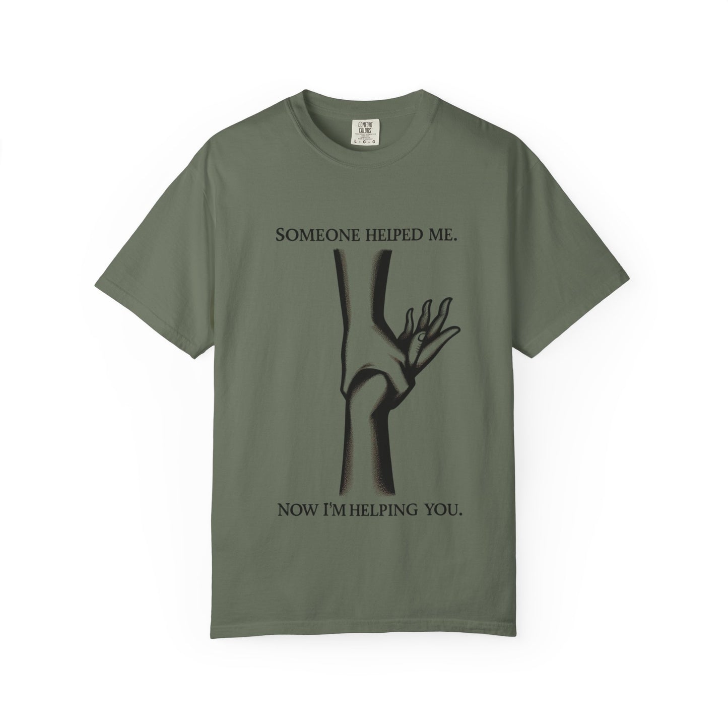 Helping Hands T-Shirt, Inspiring Tee for Supportive Souls, Gift for Friends, Family, and Community, Perfect for Any Occasion