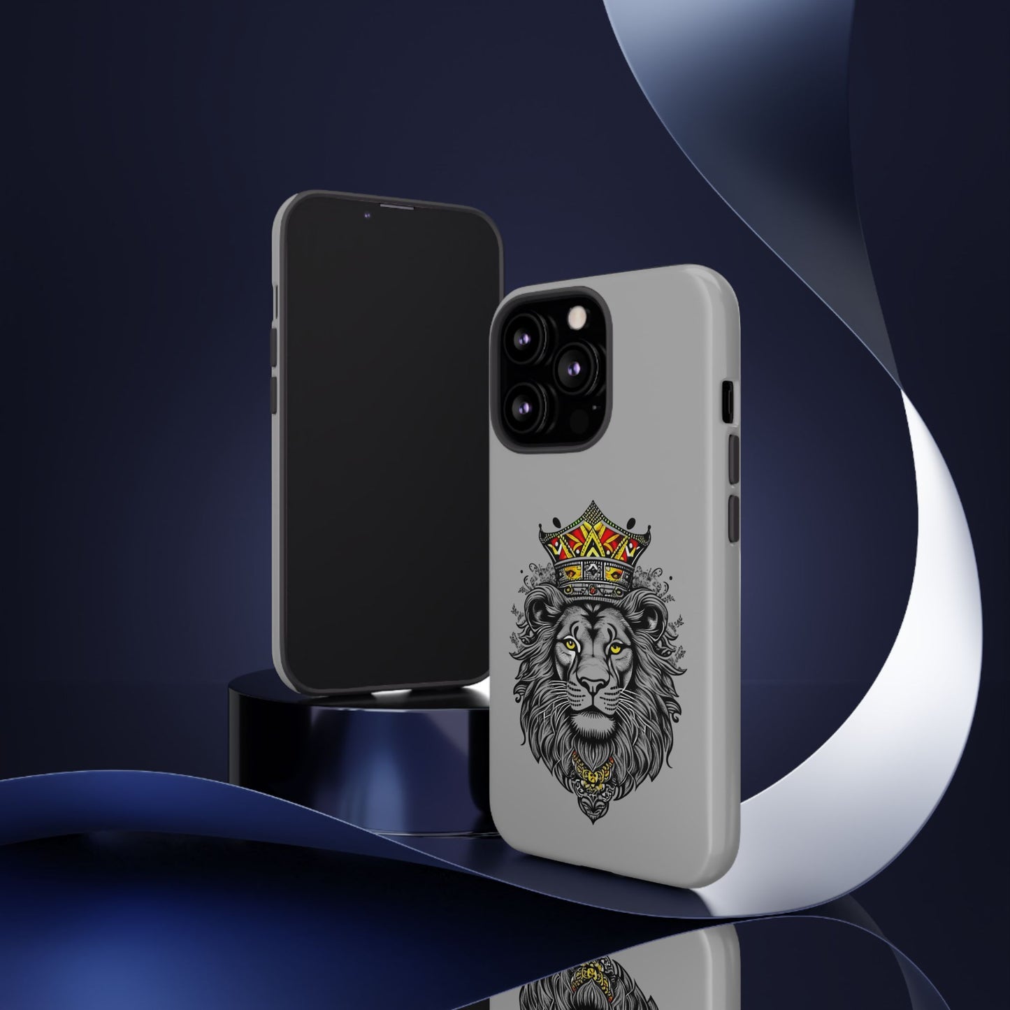 Lion King Phone Case - Tough Cases with Royal Crown Design