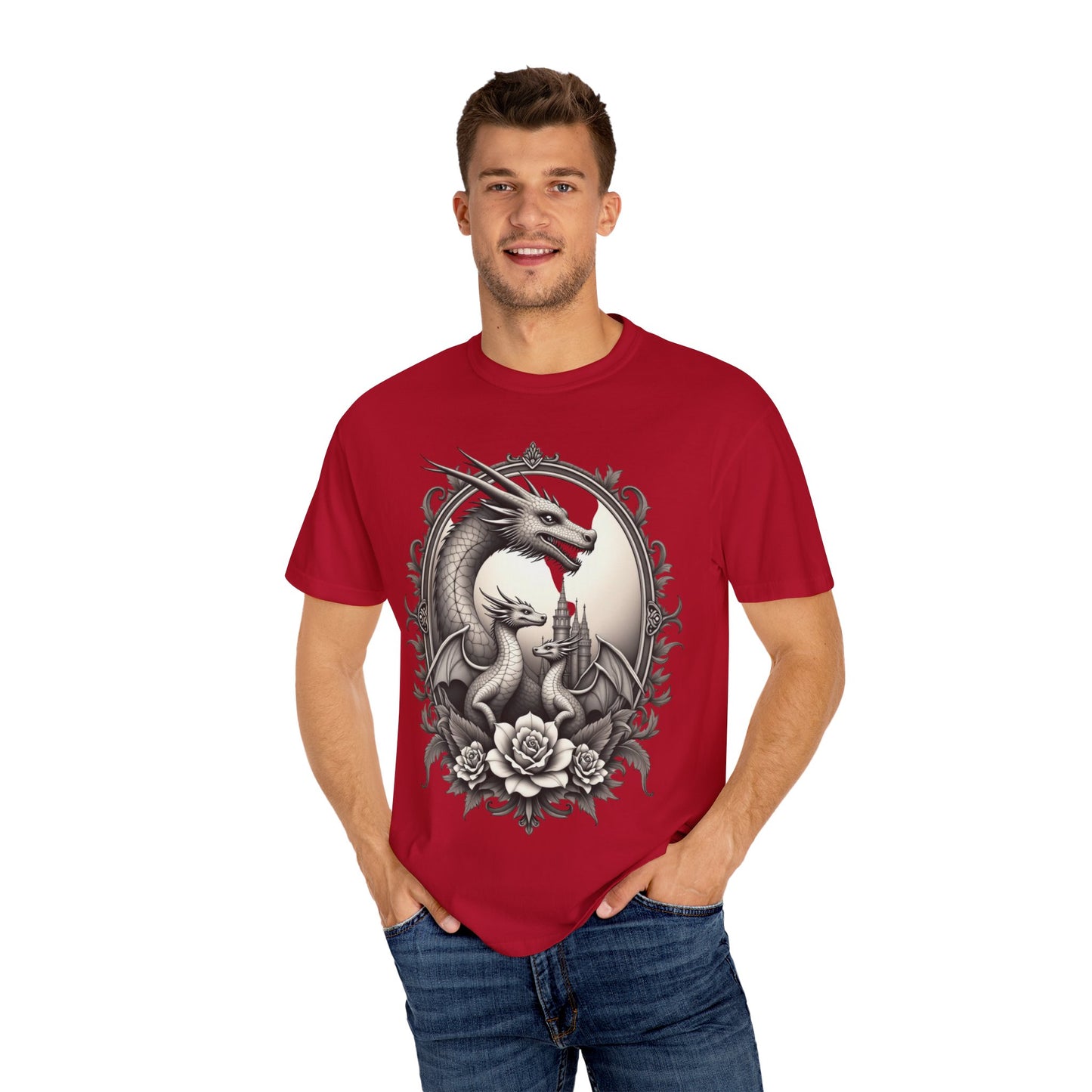 Fantasy Dragon T-Shirt for Unique Style Enthusiasts