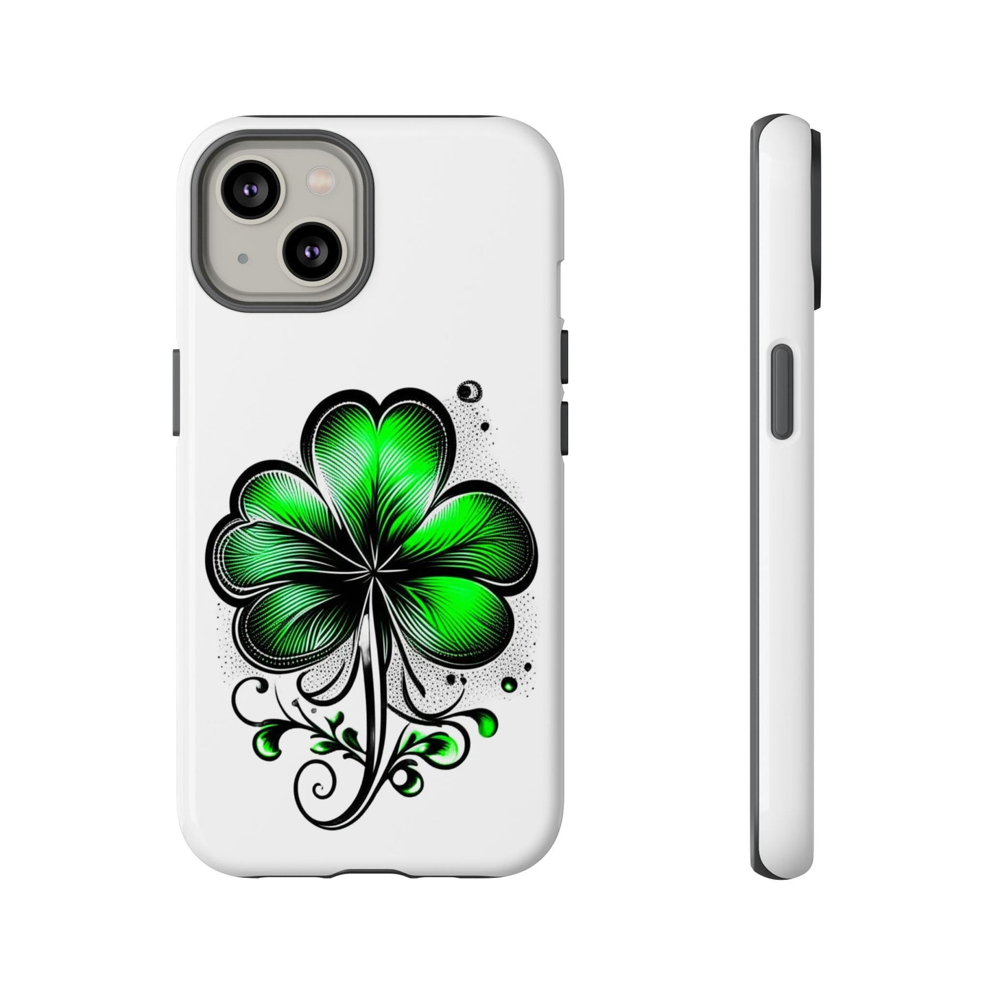 St. Patrick's Day Shamrock Phone Case - Tough & Stylish