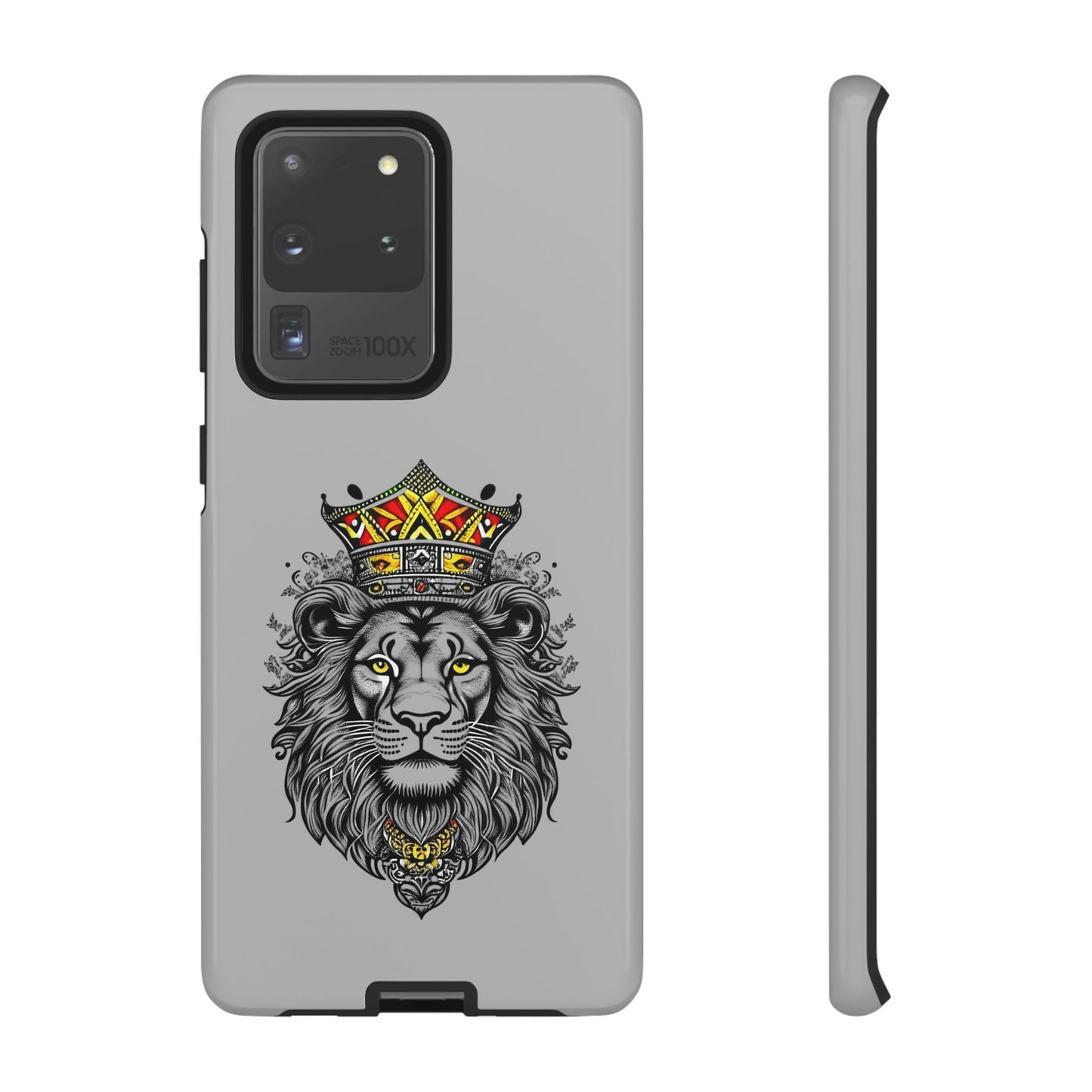 Lion King Phone Case - Tough Cases with Royal Crown Design