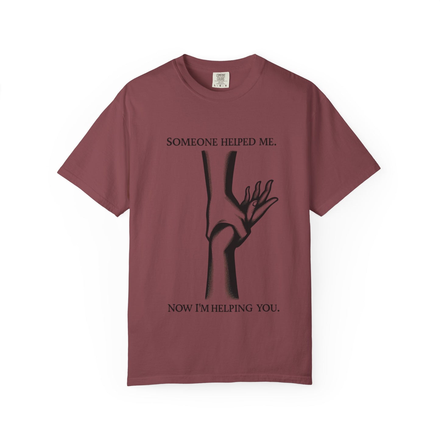 Helping Hands T-Shirt, Inspiring Tee for Supportive Souls, Gift for Friends, Family, and Community, Perfect for Any Occasion
