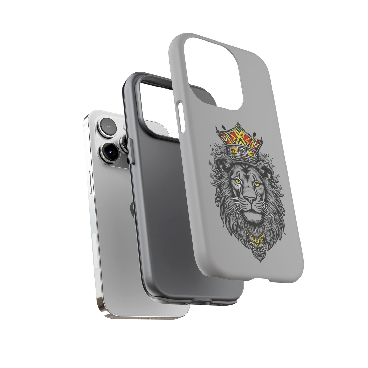 Lion King Phone Case - Tough Cases with Royal Crown Design