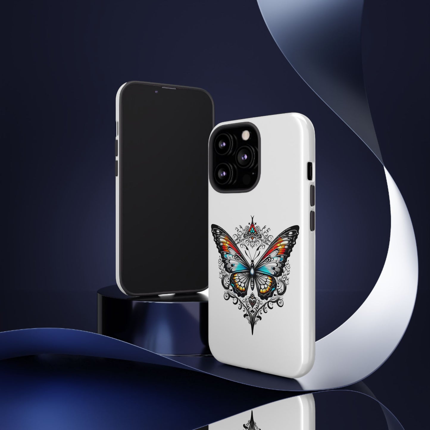 Butterfly Tough Case - Stylish Phone Protection