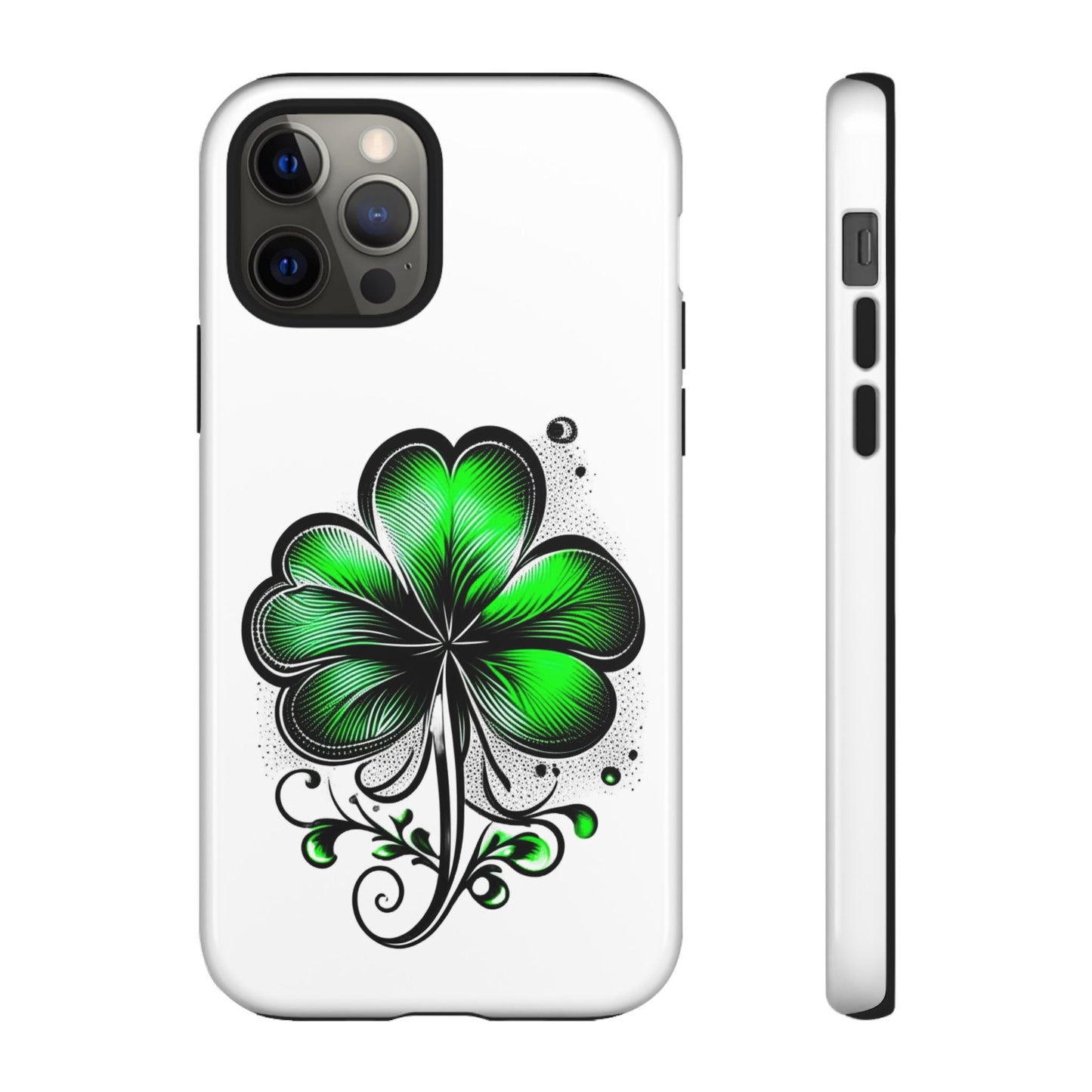 St. Patrick's Day Shamrock Phone Case - Tough & Stylish