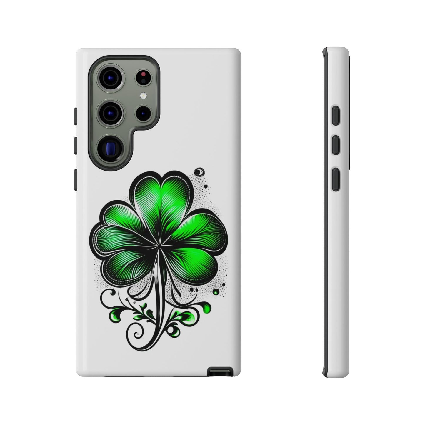 St. Patrick's Day Shamrock Phone Case - Tough & Stylish