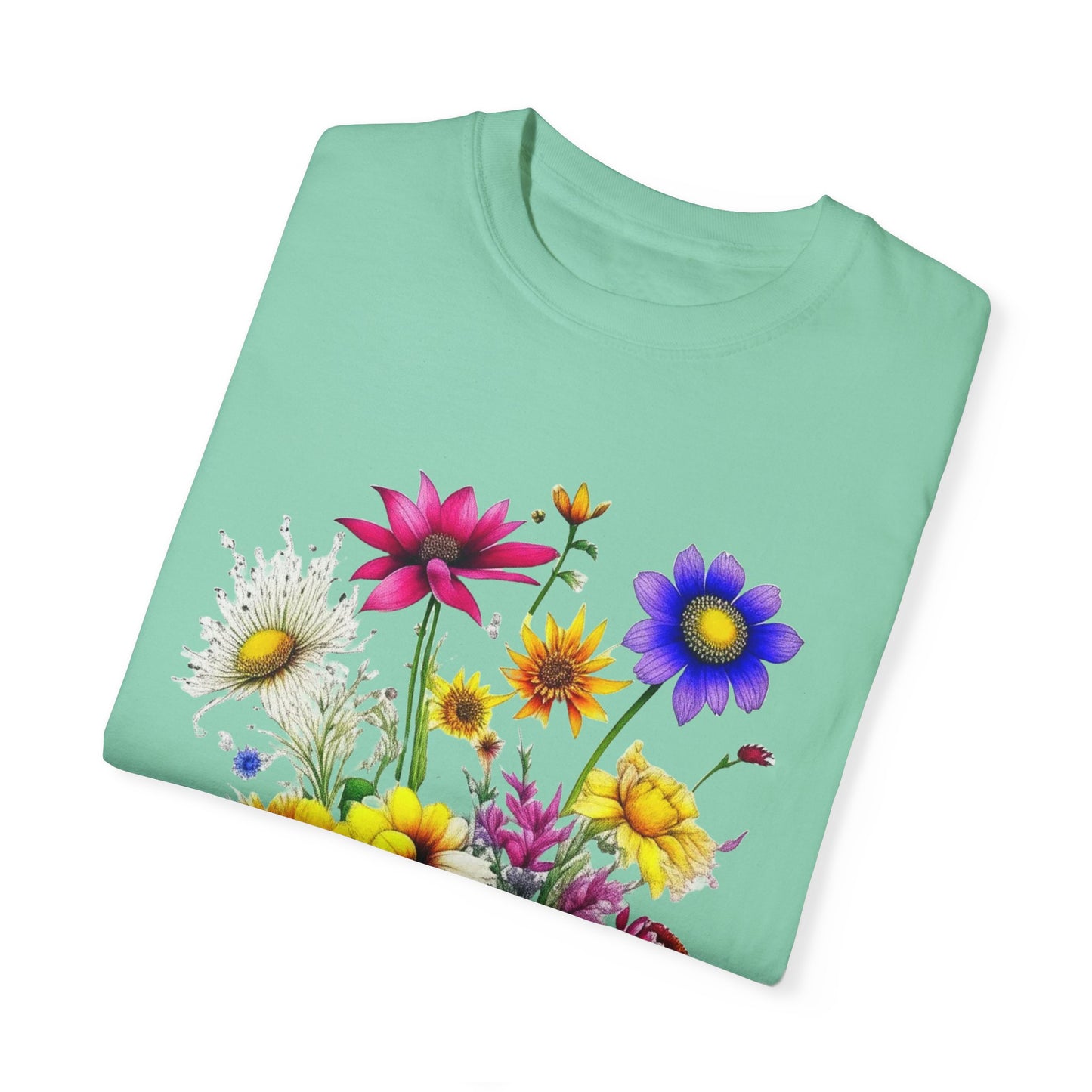 Floral Bouquet Unisex T-Shirt – Perfect for Spring Celebrations