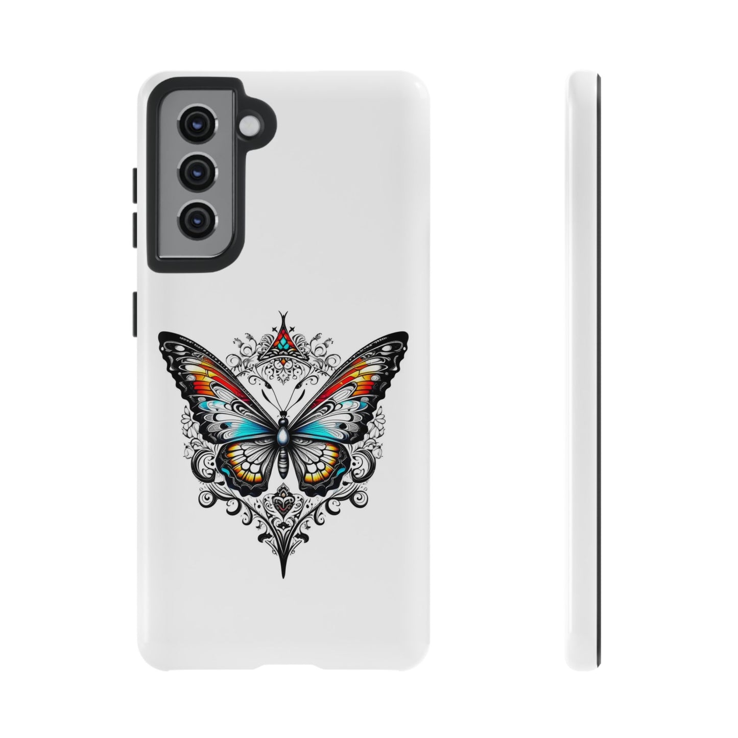 Butterfly Tough Case - Stylish Phone Protection