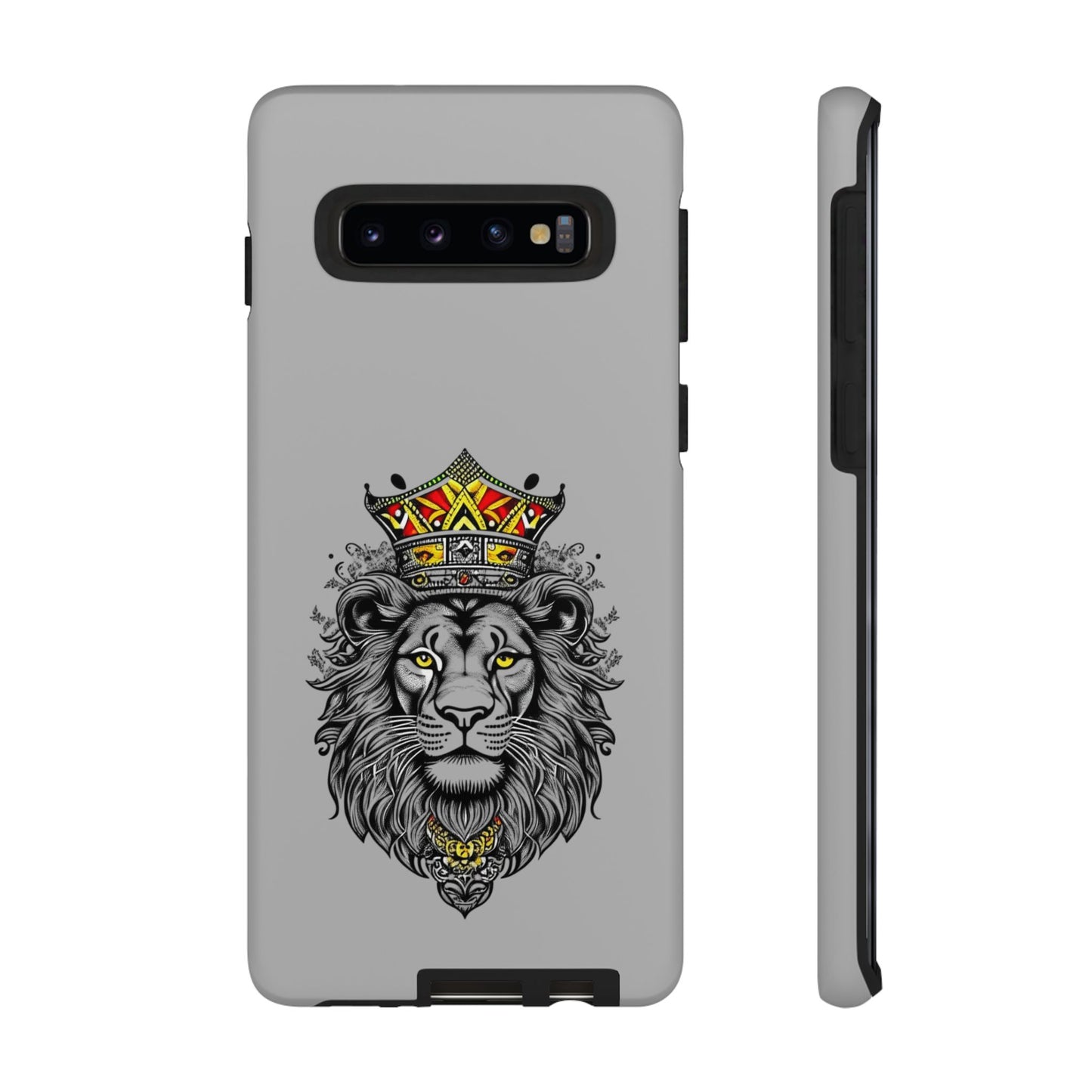 Lion King Phone Case - Tough Cases with Royal Crown Design