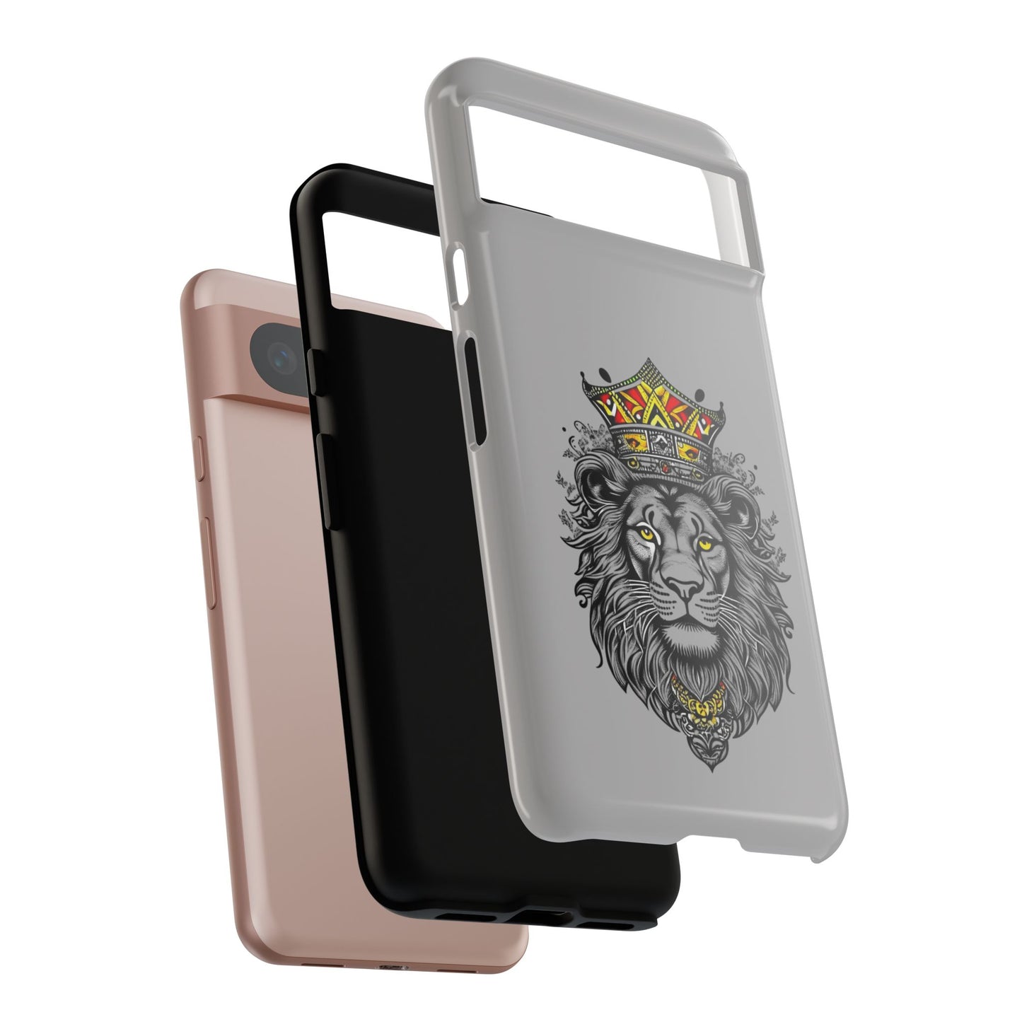 Lion King Phone Case - Tough Cases with Royal Crown Design