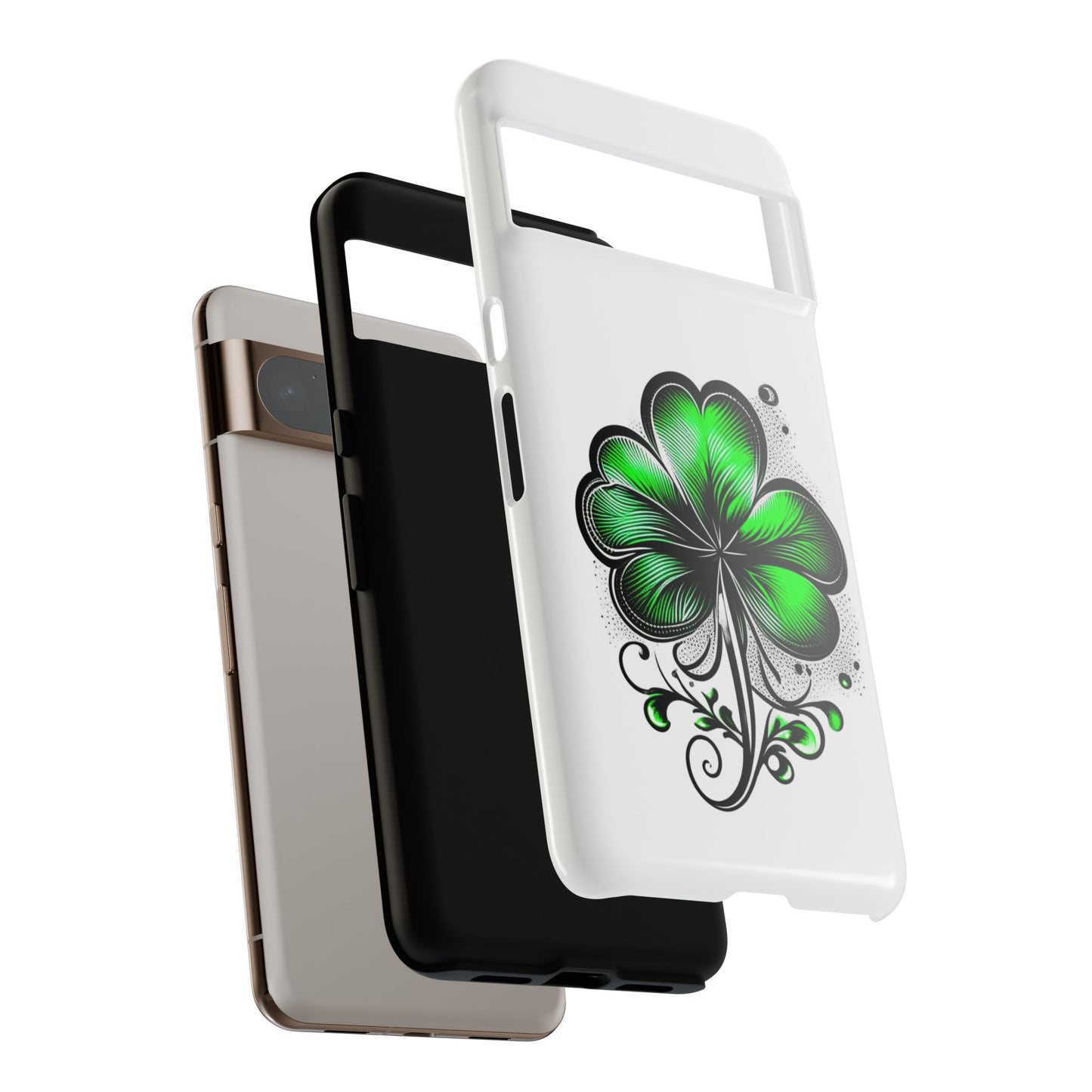 St. Patrick's Day Shamrock Phone Case - Tough & Stylish