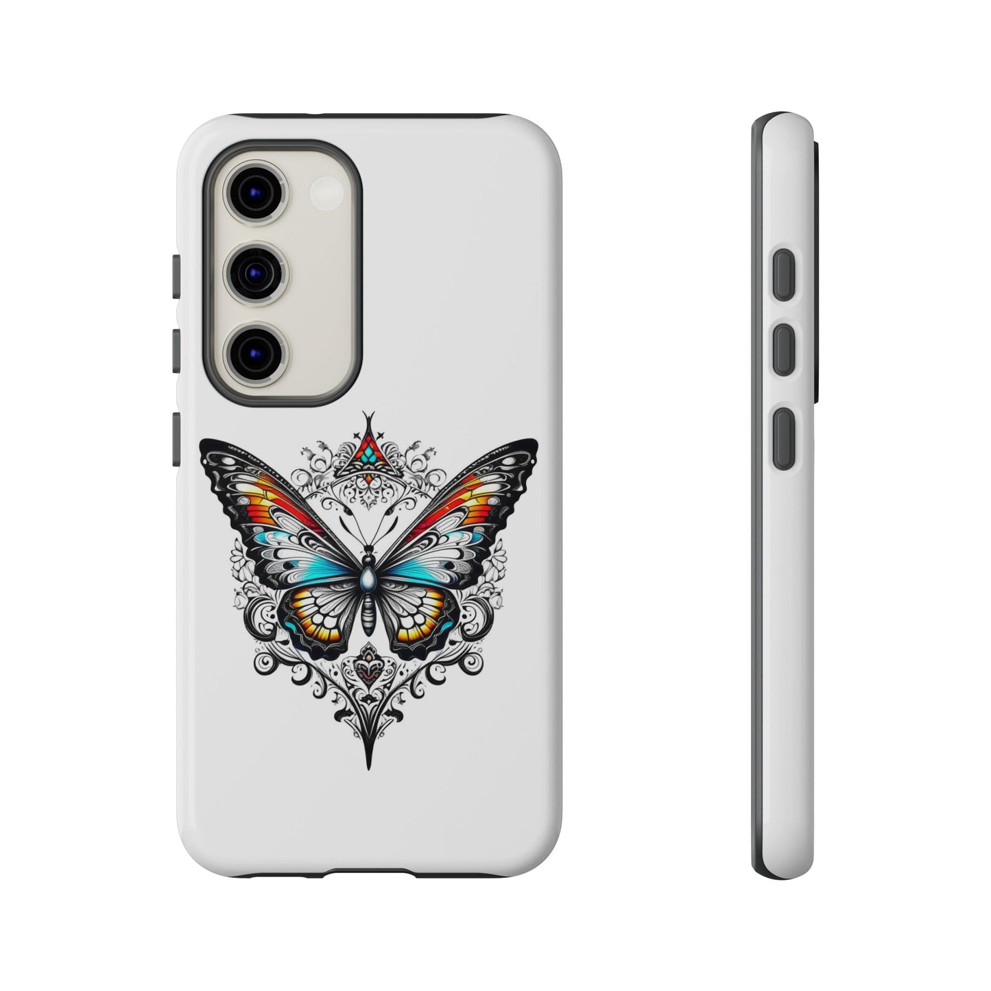 Butterfly Tough Case - Stylish Phone Protection