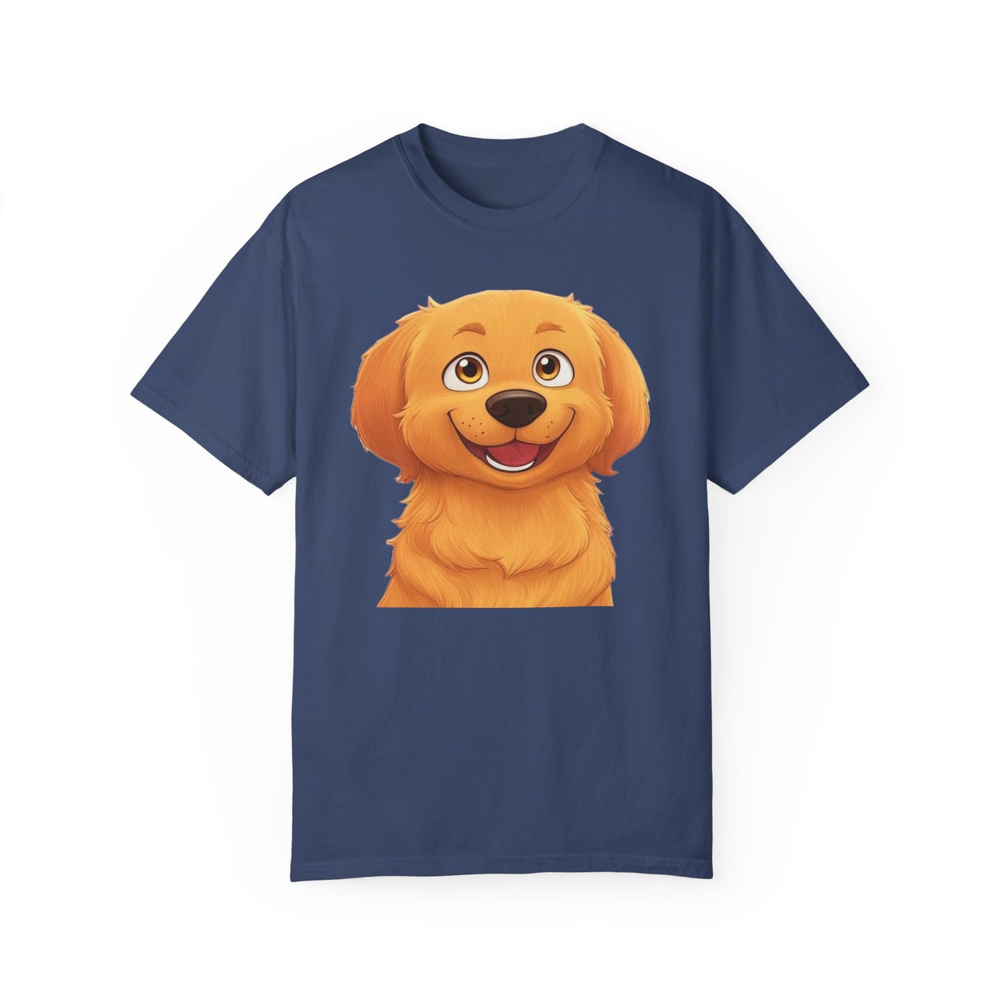 Cute Golden Retriever Graphic Unisex T-Shirt
