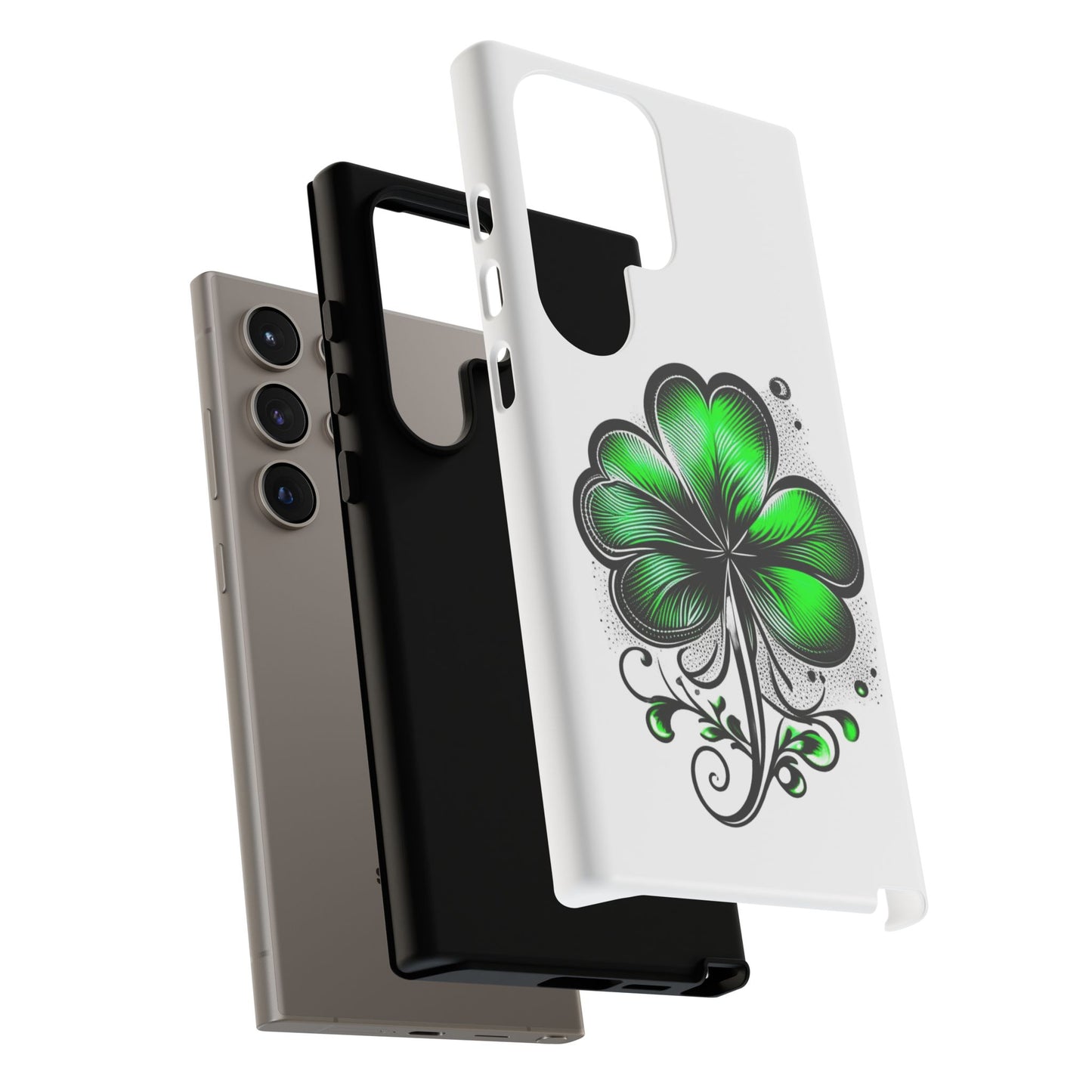 St. Patrick's Day Shamrock Phone Case - Tough & Stylish