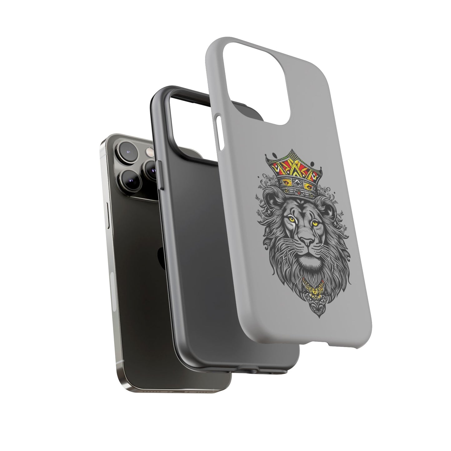 Lion King Phone Case - Tough Cases with Royal Crown Design
