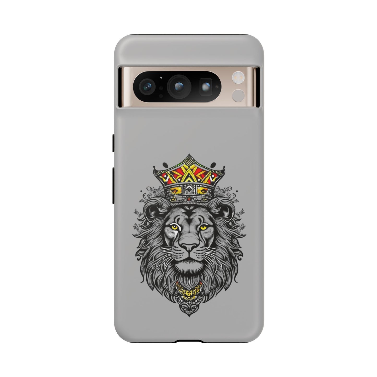 Lion King Phone Case - Tough Cases with Royal Crown Design