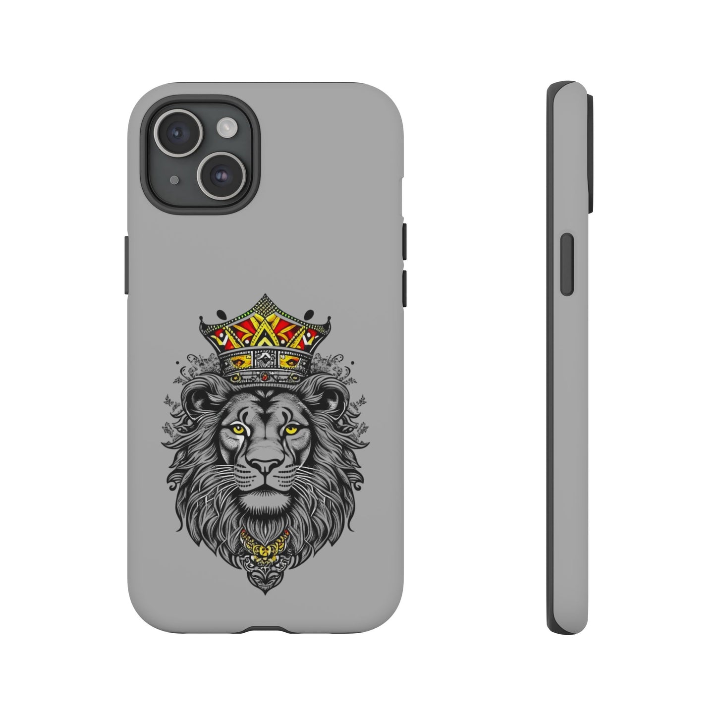 Lion King Phone Case - Tough Cases with Royal Crown Design