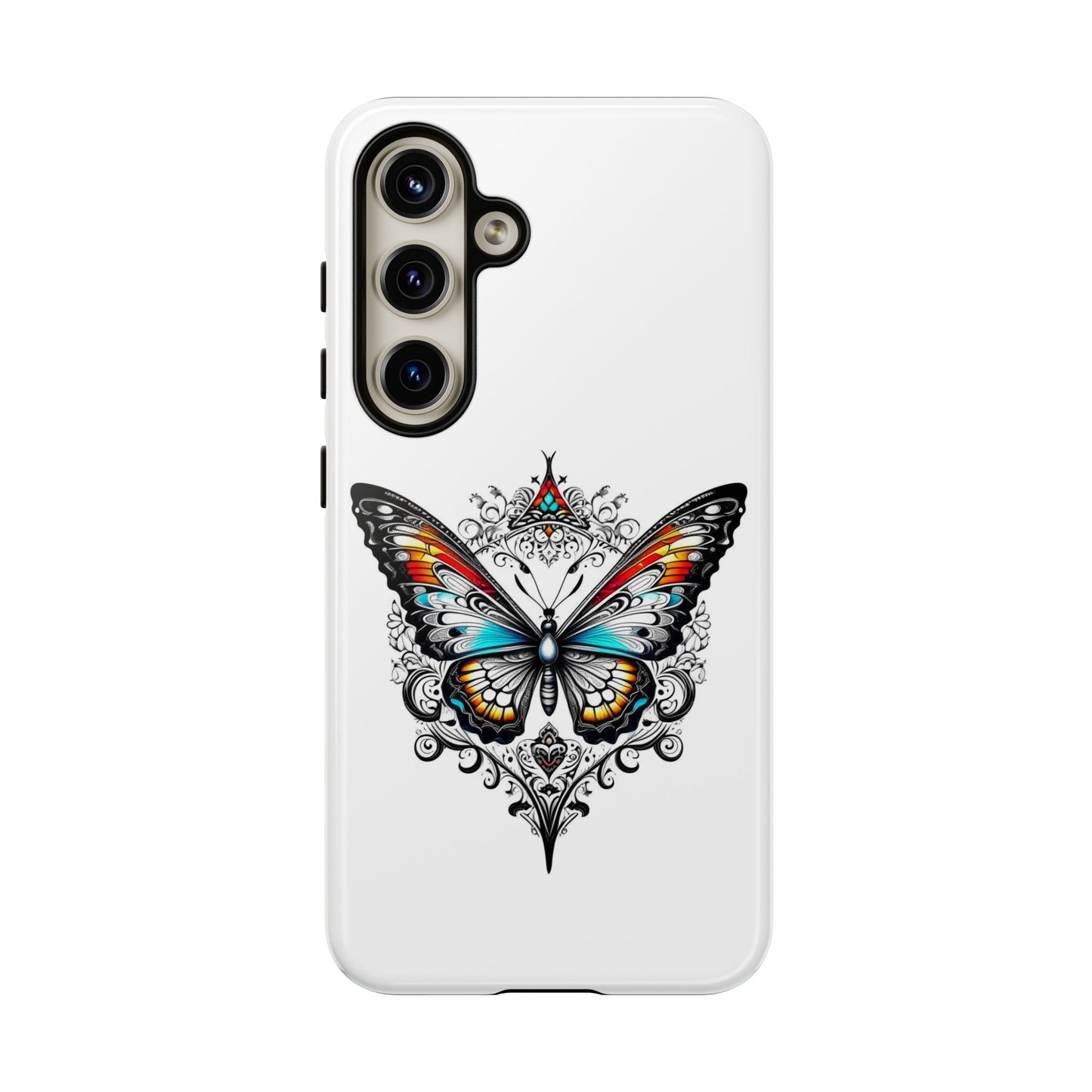 Butterfly Tough Case - Stylish Phone Protection