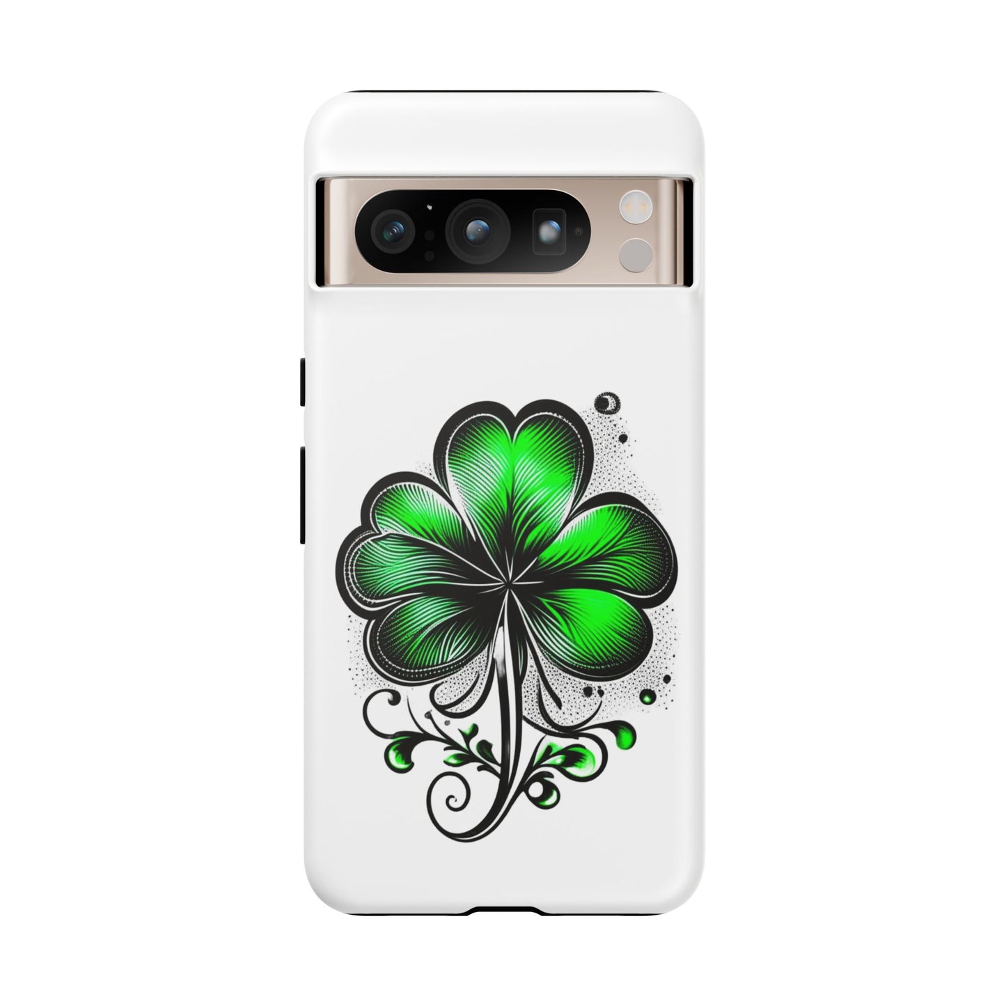 St. Patrick's Day Shamrock Phone Case - Tough & Stylish