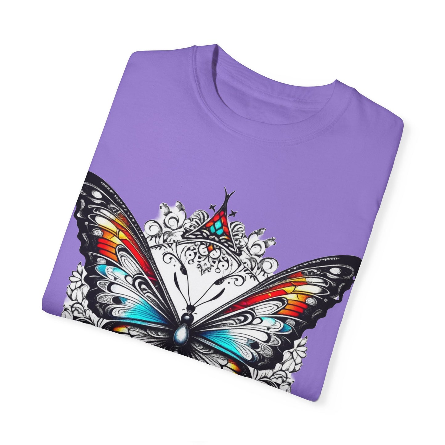 Colorful Butterfly Graphic Unisex T-Shirt - Perfect for Nature Lovers and Special Occasions