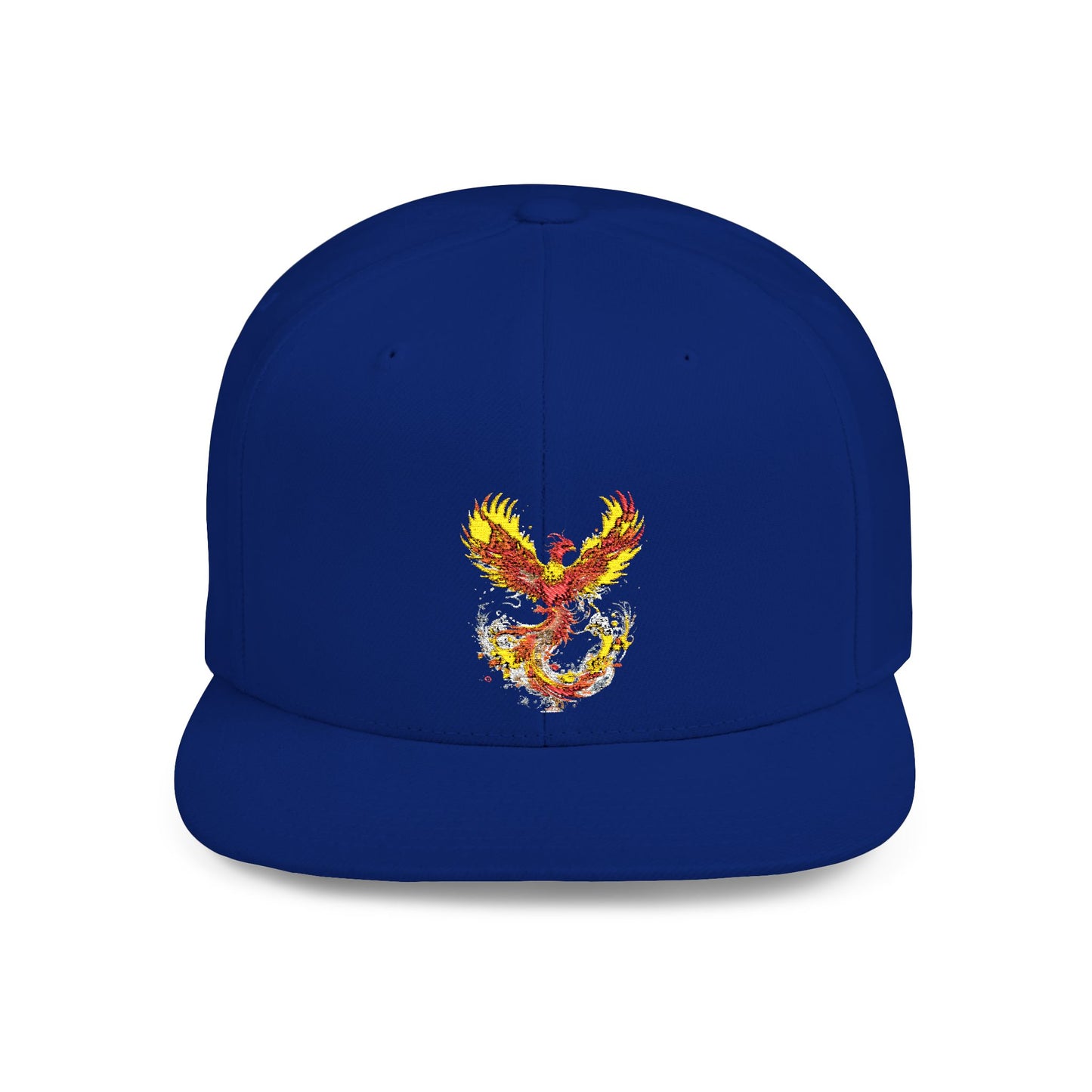 Phoenix Fire Flat Bill Snapback Hat - Stylish & Bold Cap for Trendsetters