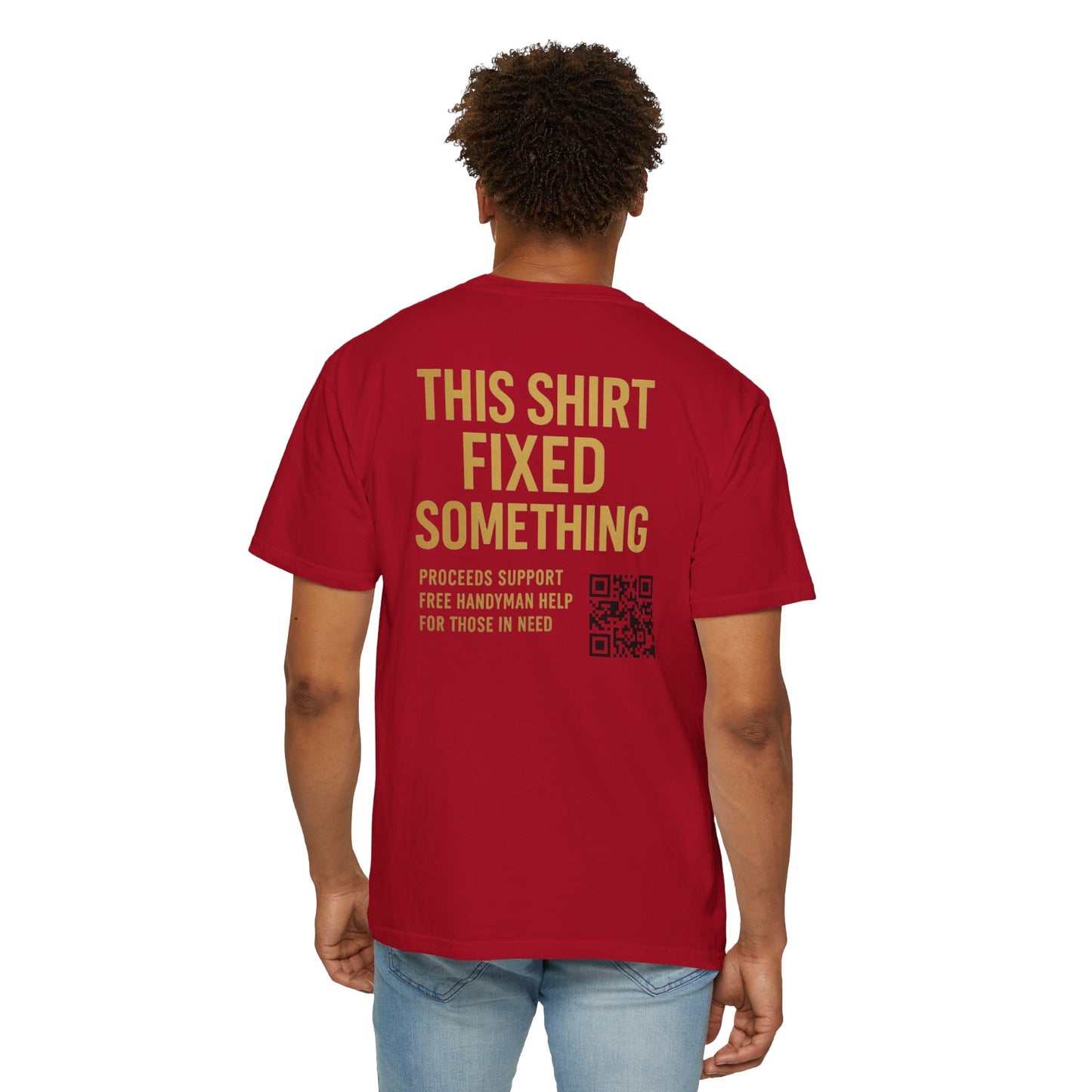 Supportive Handyman T-Shirt - Acts of Kindness Wear, Gift for DIY Lovers, Philanthropic Apparel, Community Helper Tee, Charity Shirt