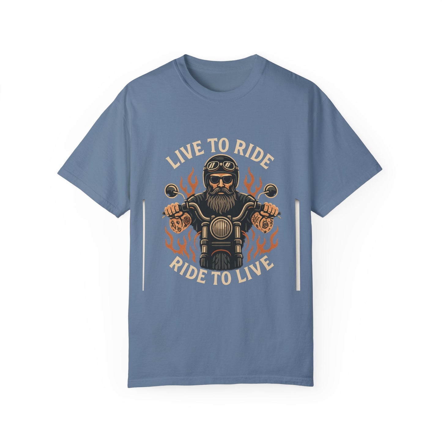 Live to Ride Graphic Unisex T-Shirt - Perfect for Bikers and Outdoors Enthusiasts