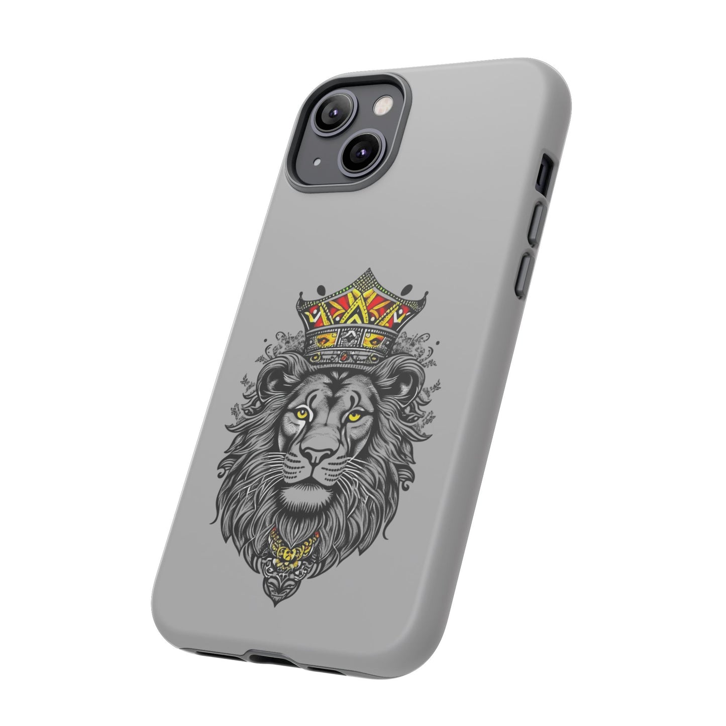 Lion King Phone Case - Tough Cases with Royal Crown Design
