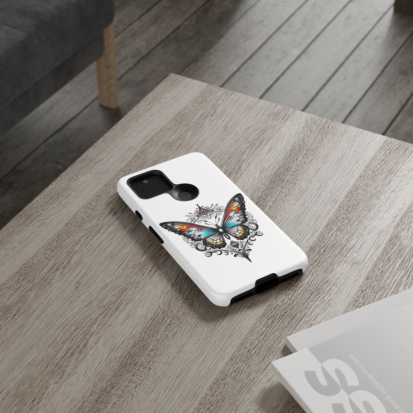 Butterfly Tough Case - Stylish Phone Protection