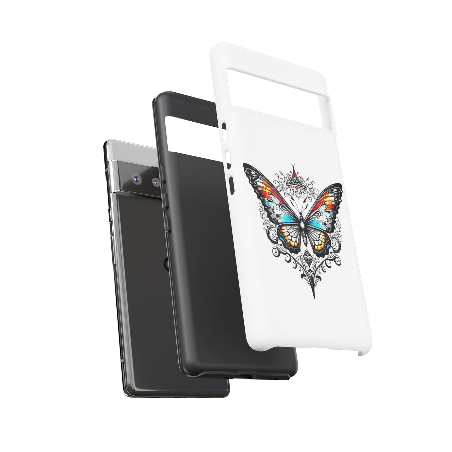 Butterfly Tough Case - Stylish Phone Protection