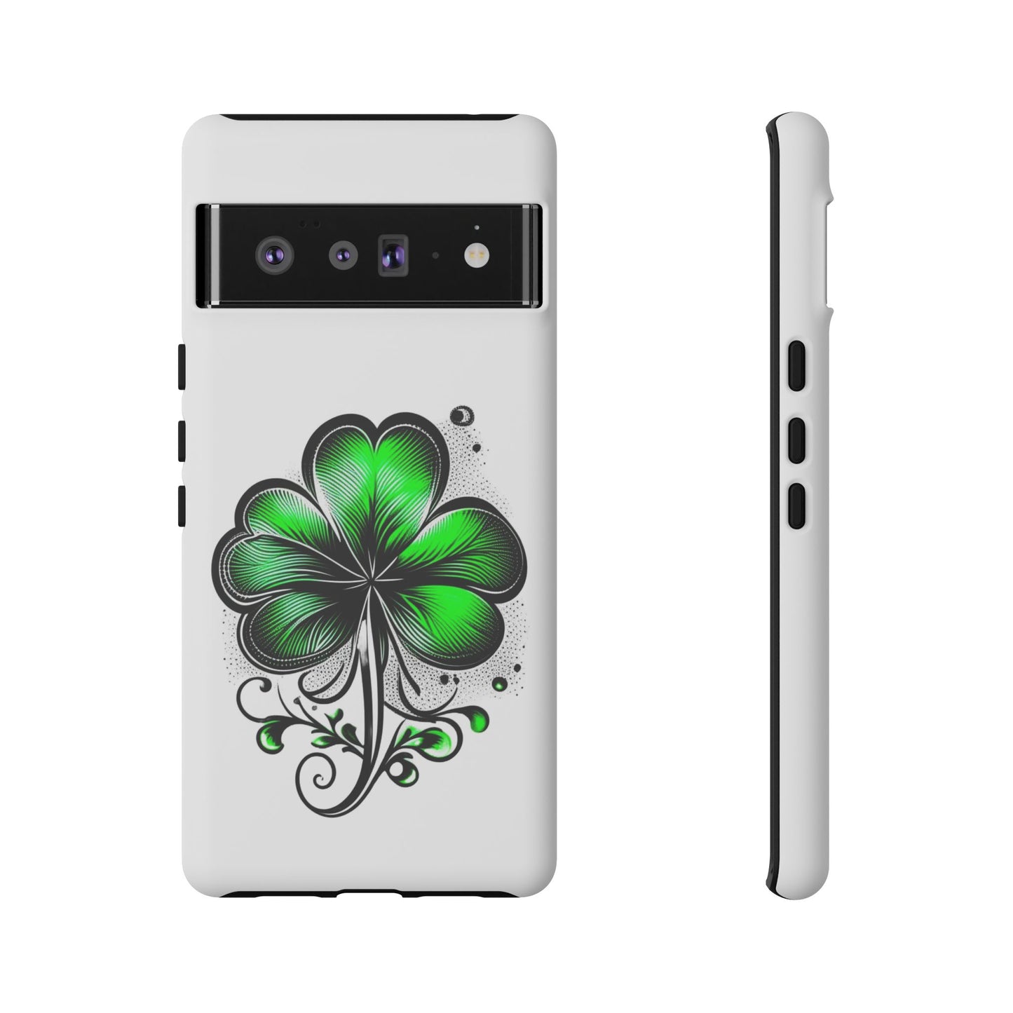 St. Patrick's Day Shamrock Phone Case - Tough & Stylish