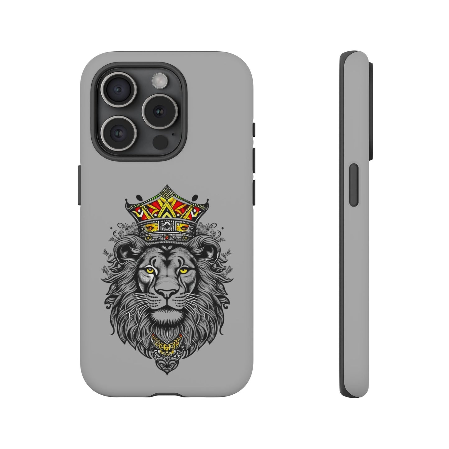 Lion King Phone Case - Tough Cases with Royal Crown Design