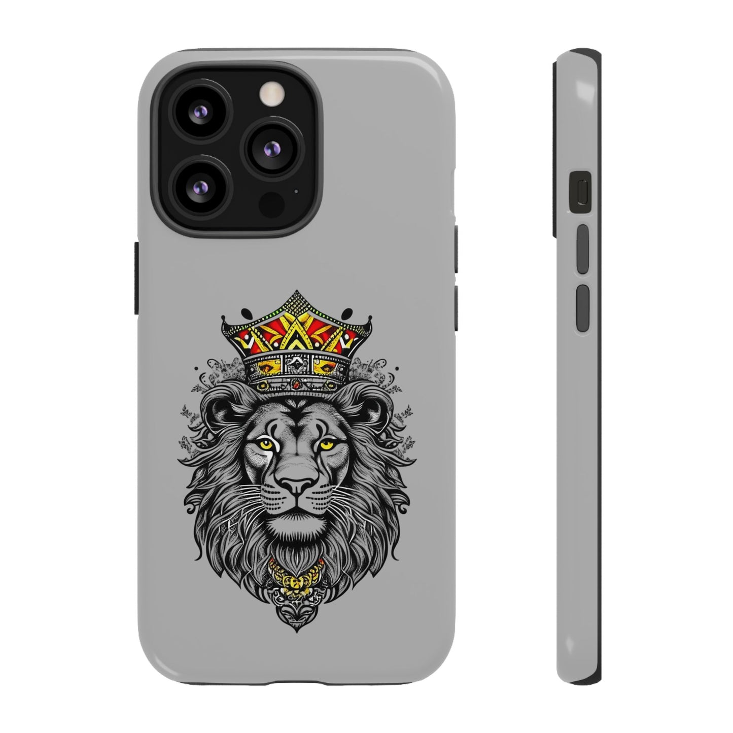Lion King Phone Case - Tough Cases with Royal Crown Design