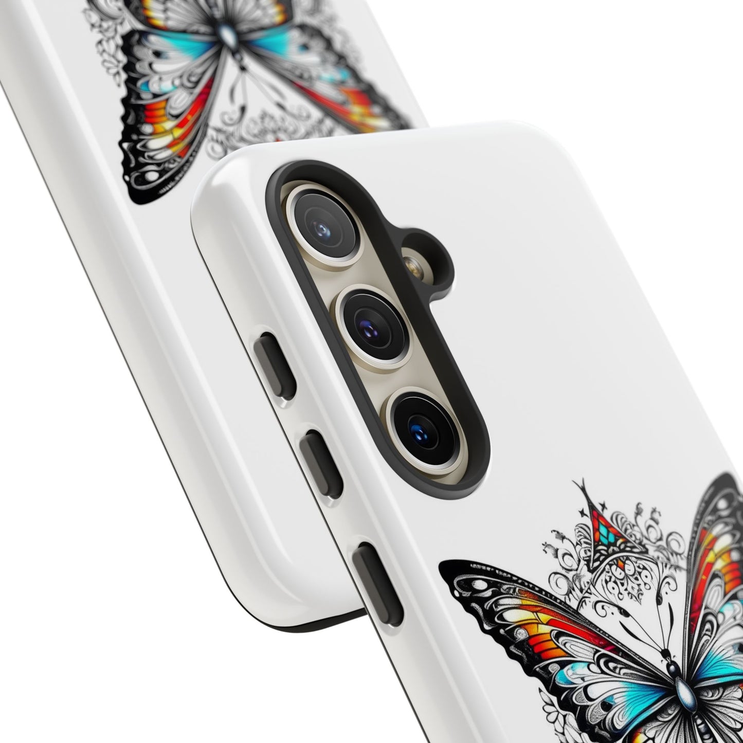 Butterfly Tough Case - Stylish Phone Protection