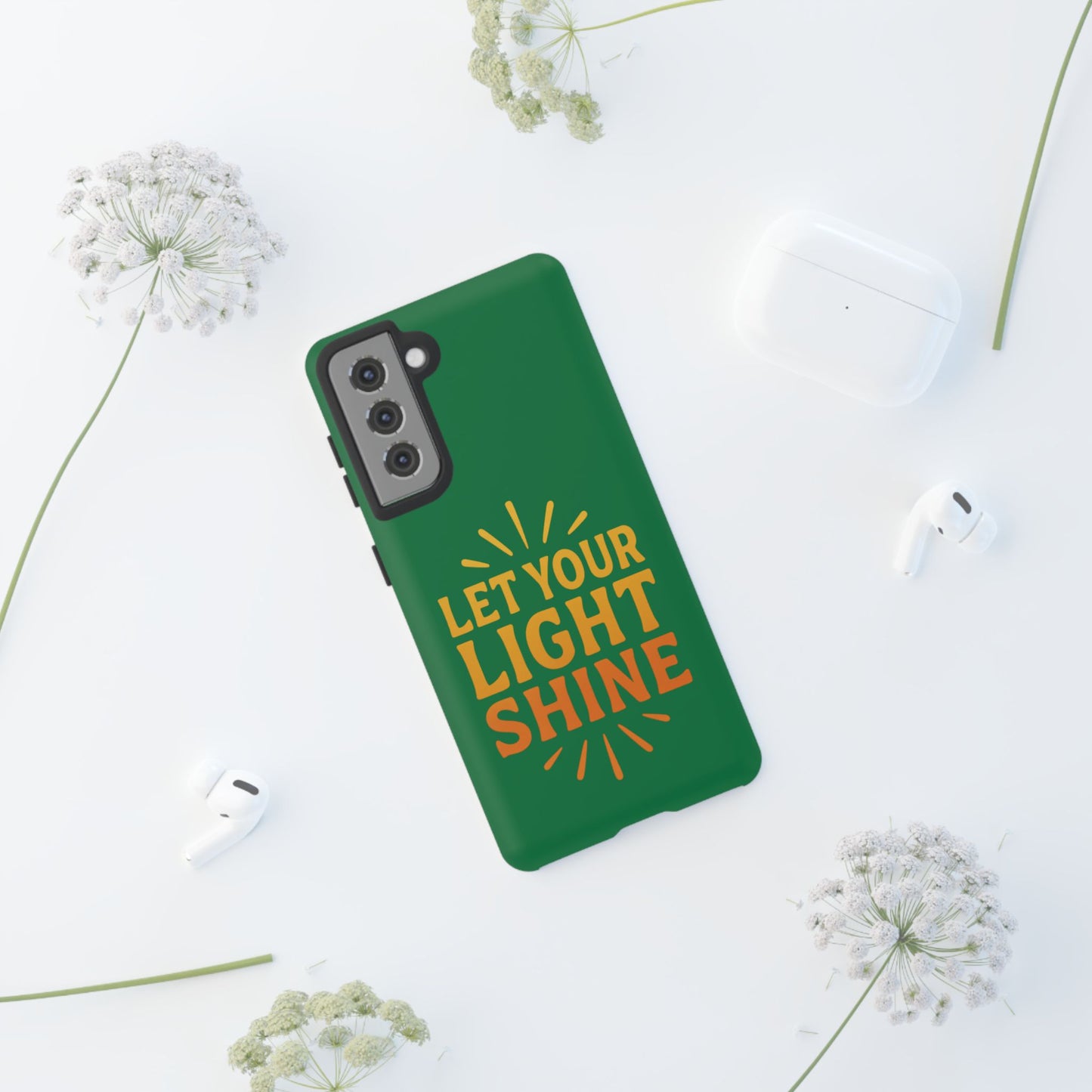 Inspirational Phone Case - 'Let Your Light Shine'